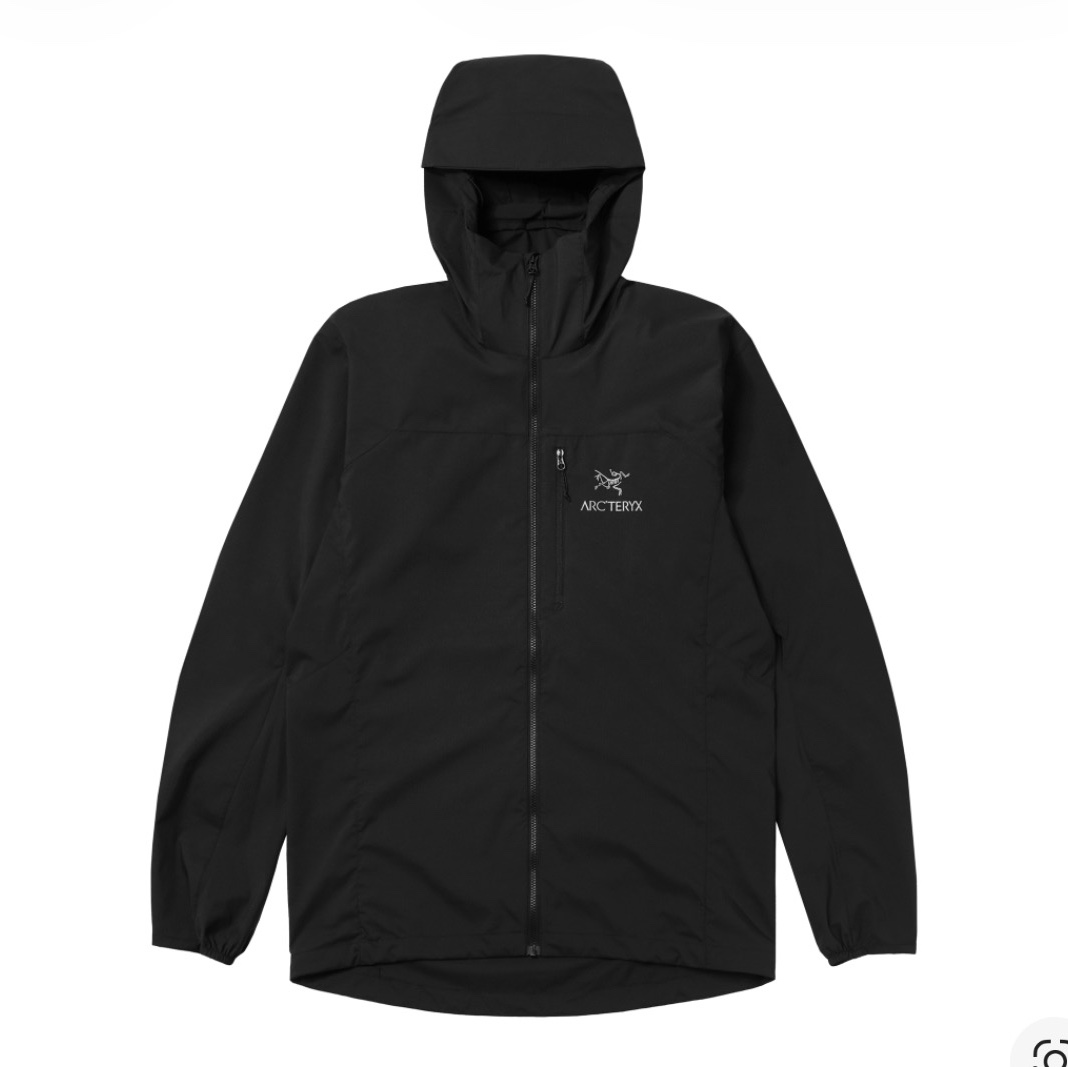 Arc'teryx Squamish Hoody Black 착용 스타일