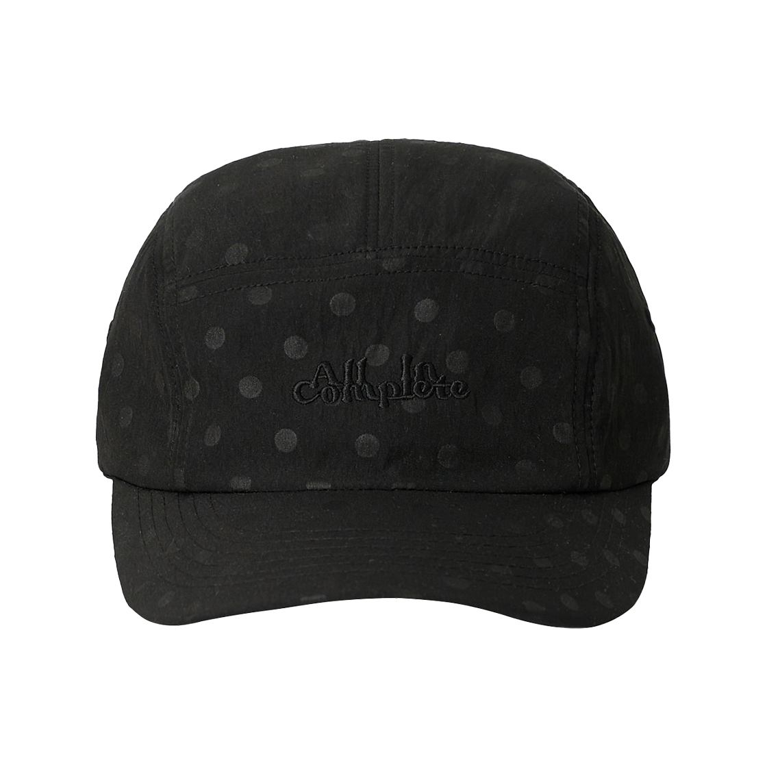 올인컴플리트 플리커 도트 캠프 캡 블랙(Allincomplete Flicker Dot Camp Cap Black)