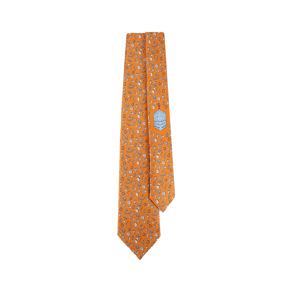 ITIRH8LCT5P4 Hermes Faubourg Hardware Tie H006354T 09