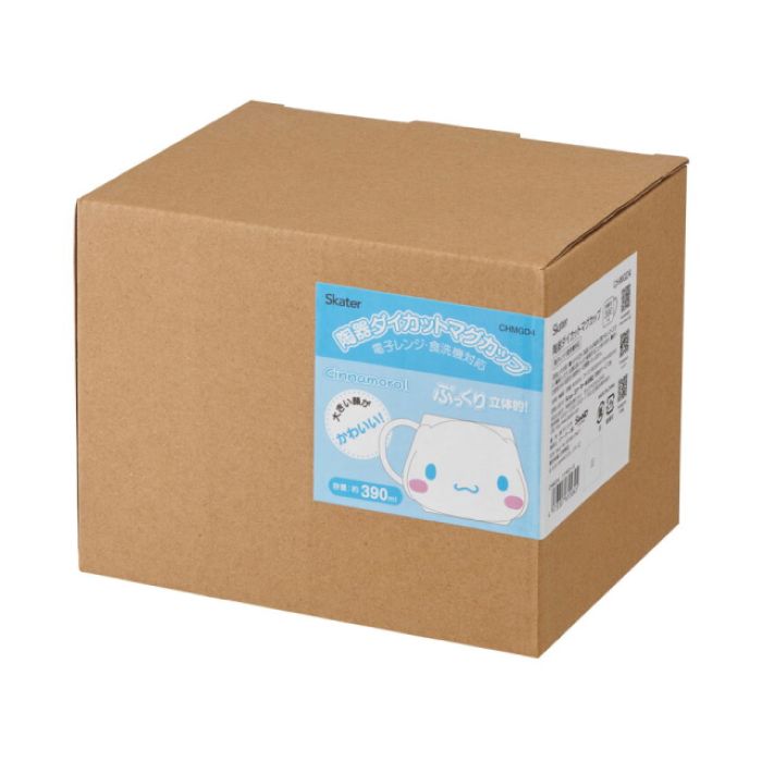스케이터 시나모롤 도기 입체 머그컵 390ML(Skater Cinnamoroll Character Solid Mug Cup 390ML) - 2