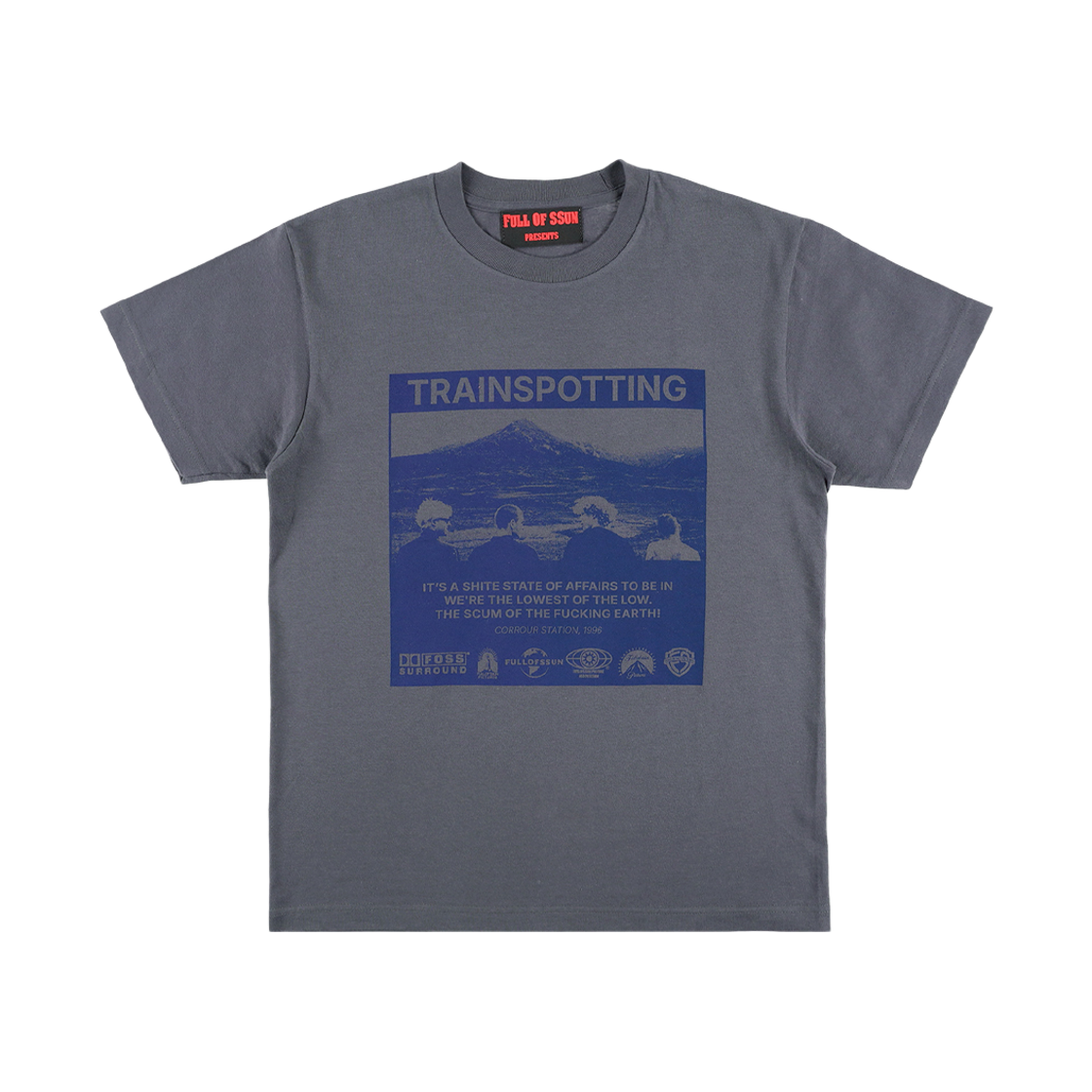 191260118 Full of Ssun Corrour Station T-Shirt Charcoal