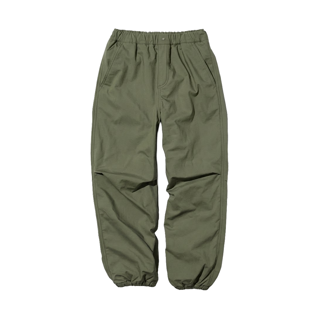 478127-56 (Kids) Uniqlo Warm Easy Pants Olive - JP