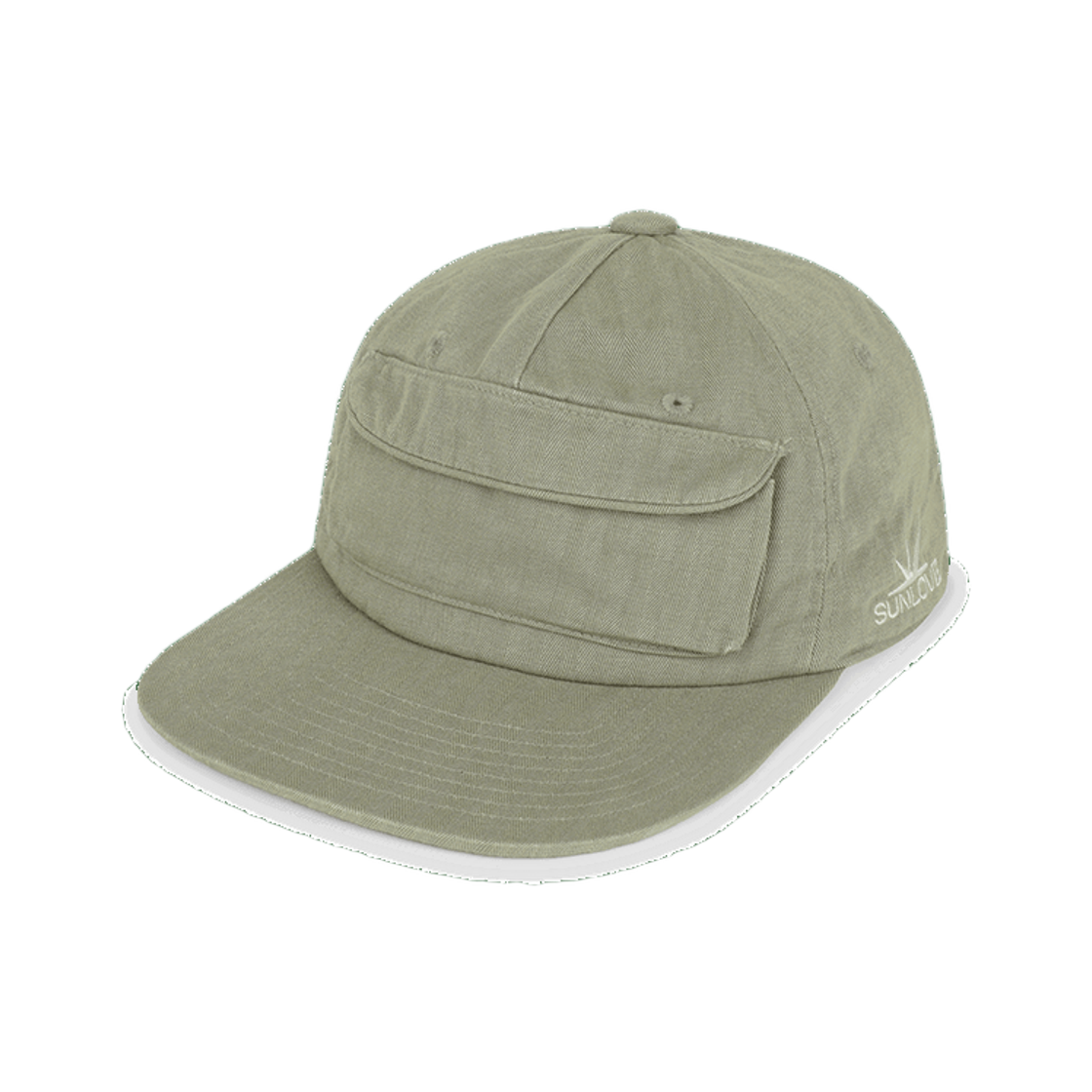 [트리플적립] 썬러브 포켓 트러커 캡 세이지([트리플적립] SUNLOVE Pocket Trucker Cap Sage)