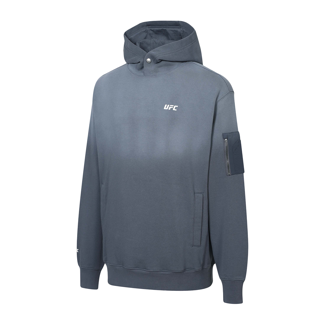 유에프씨 스포츠 다잉 릴렉스핏 후드티 다크 블루 U2HDX1307DB(UFC SPORT Dyeing Relaxed Fit Hoodie Dark Blue) - 2