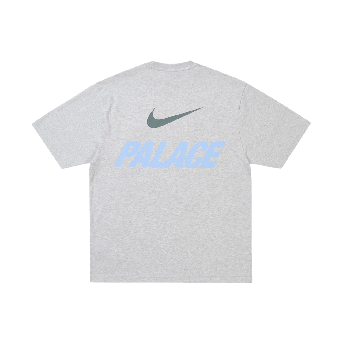 팔라스 x 나이키 폰트 스우시 티셔츠 그레이 말 - 26SS(Palace x Nike Font Swoosh T-Shirt Grey Marl - 26SS)