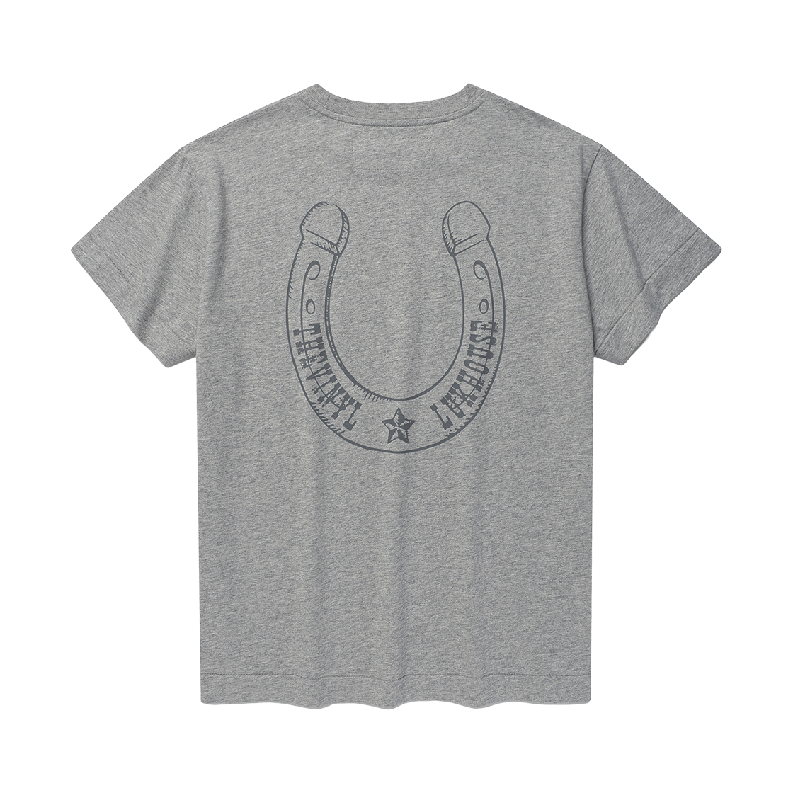 더바이닐하우스 럭키 하우스 티셔츠 그레이(Thevinylhouse Lucky House Tee Grey)