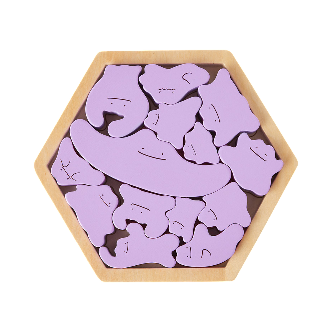 포켓몬센터 보드게임 목제 메타몽 퍼즐 & 밸런스 게임(Pokemon Center Board Game Wooden Ditto Puzzle & Balance Game)