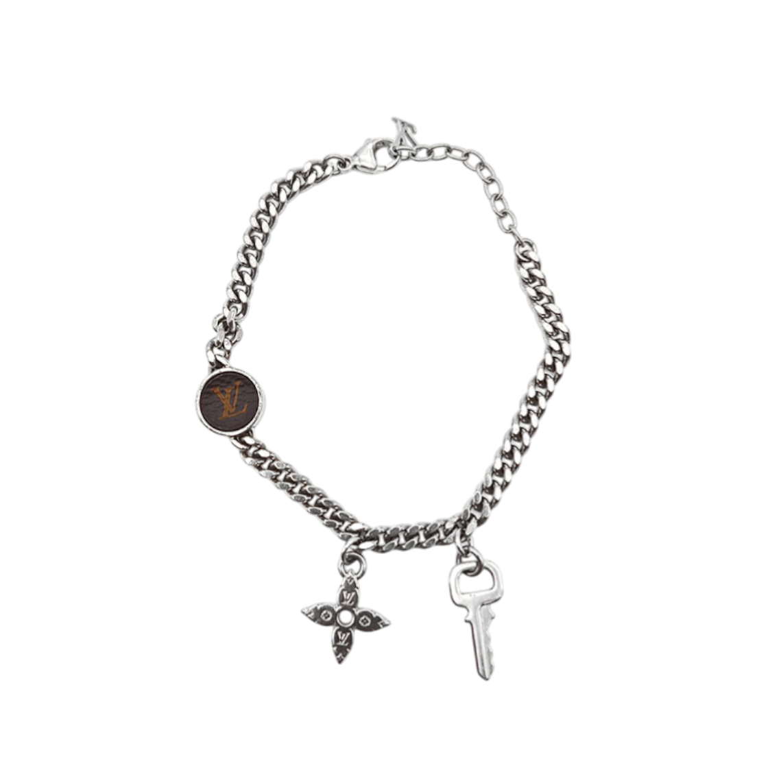 IT7BL32U7LSG Louis Vuitton MNG Padlock Chain Bracelet L573240