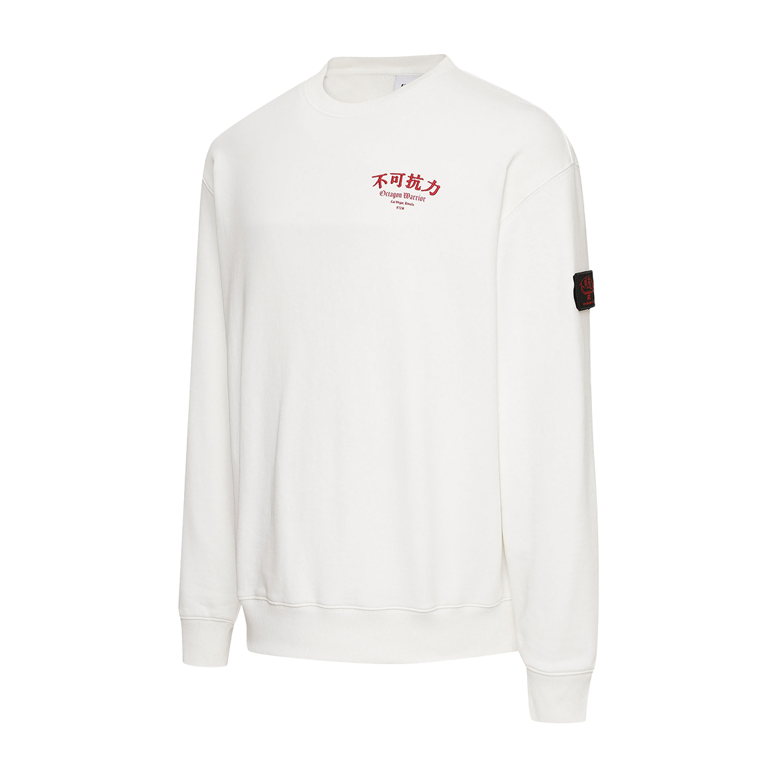 유에프씨 스포츠 불가항력 릴렉스핏 맨투맨 화이트 U2SWX1302WH(UFC SPORT Undeniable Force Relaxed Fit Sweatshirt White) - 2