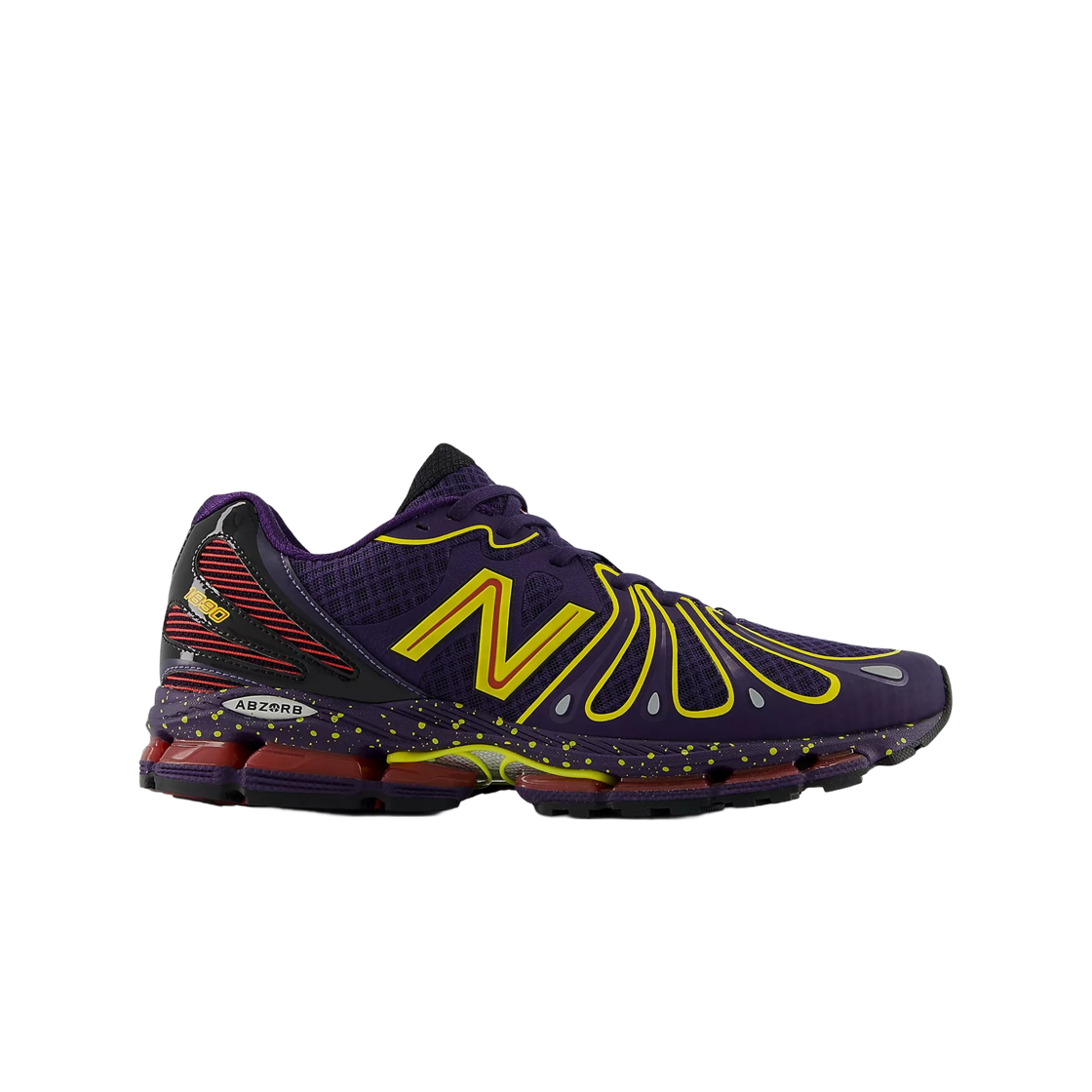U18909P5 New Balance 1890 Boysenberry Punch Yellow