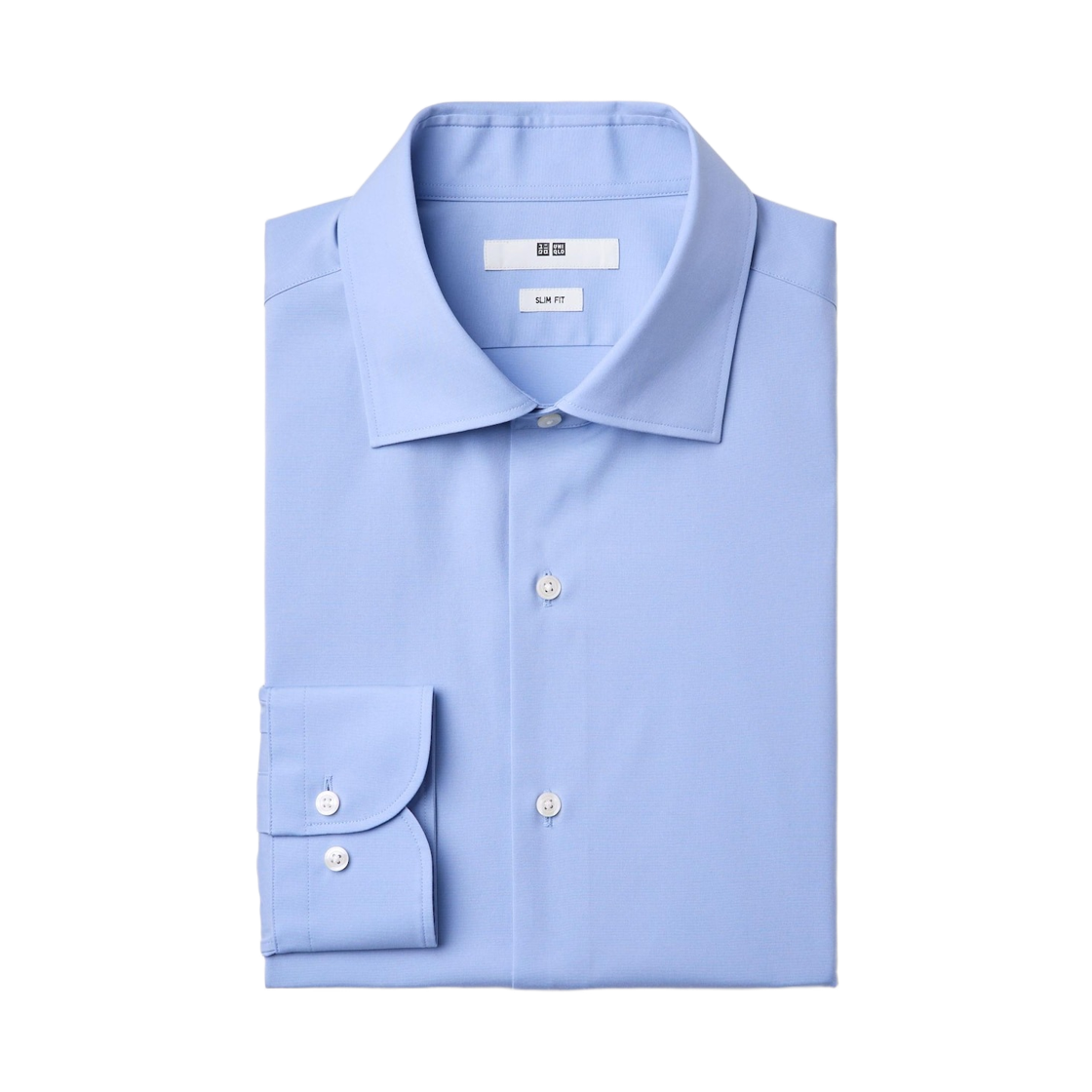 유니클로 파인 클로스 슬림 세미 와이드 셔츠 블루 - JP(Uniqlo Fine Cloth Slim Semi-Wide Shirt Blue - JP) - 2