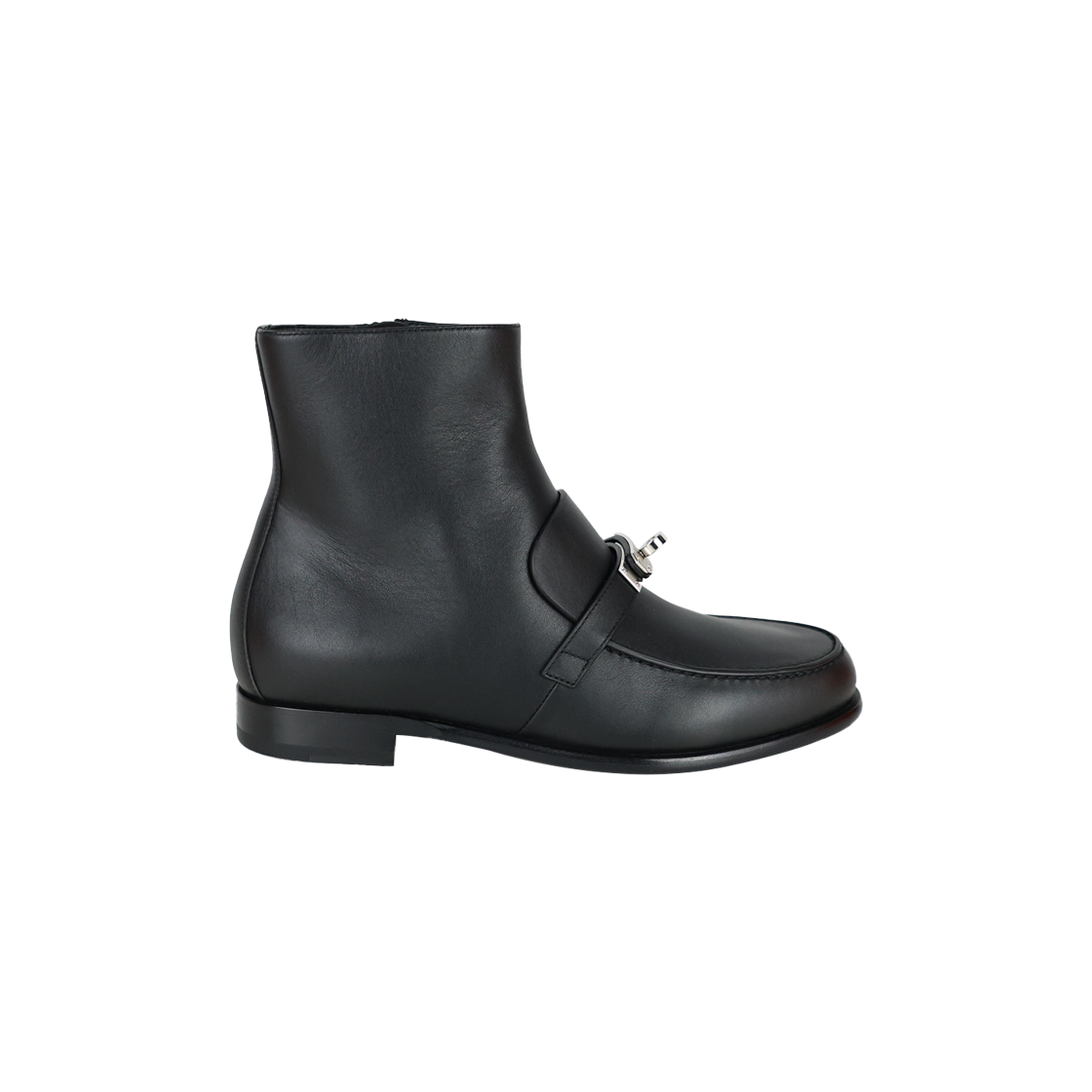 ITGUERCLHOHV Hermes Kelsy Ankle Boots in Noir 38 H251005Z