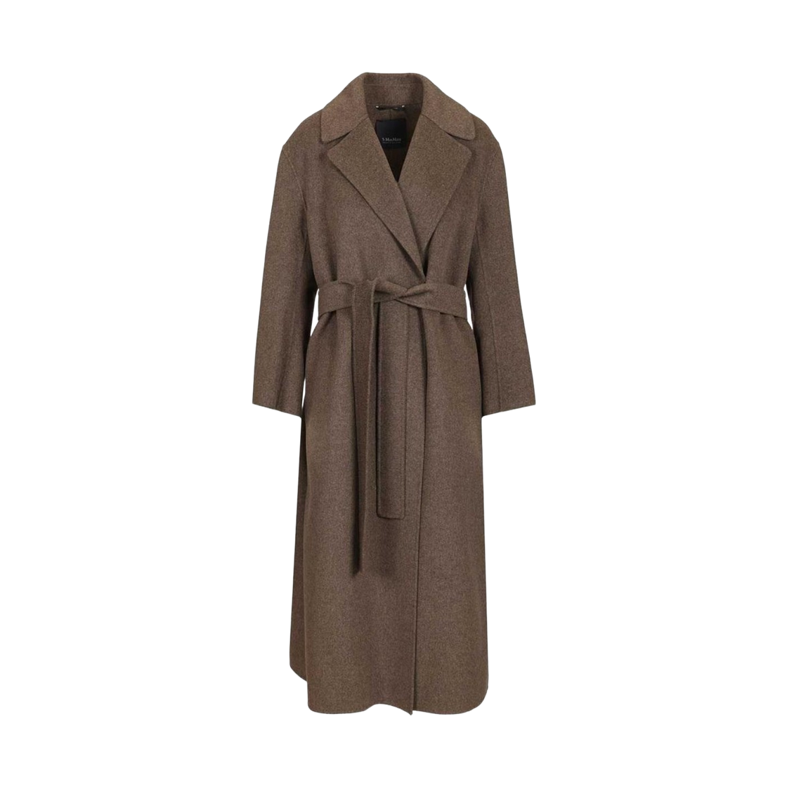(W) S 막스마라 루나 버진울 코트 브라운((W) S Max Mara Luna Virgin Wool Coat Brown)