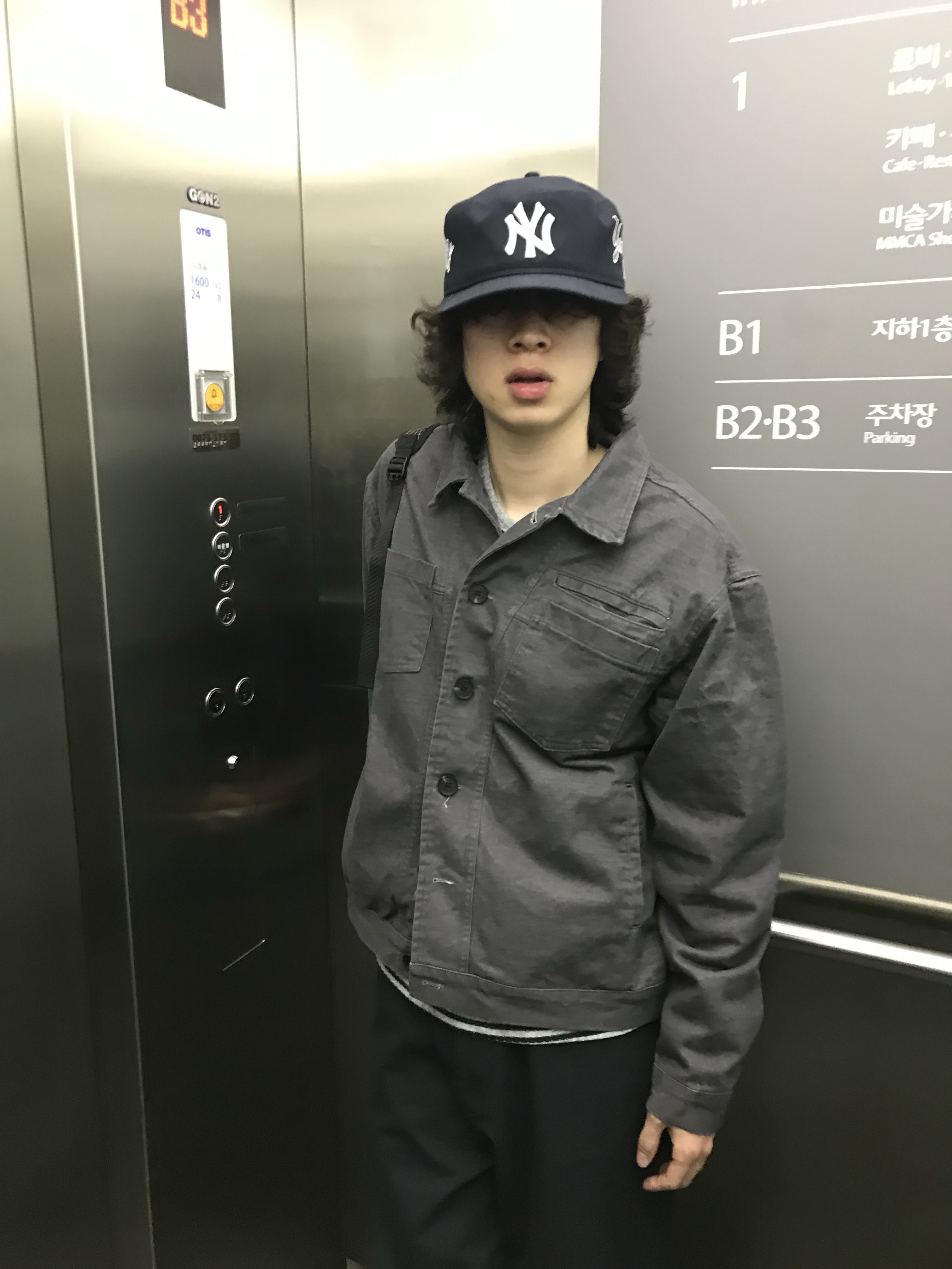 New Era MLB New York Yankees Pillbox Series Ball Cap Navy 착용 스타일 - 3