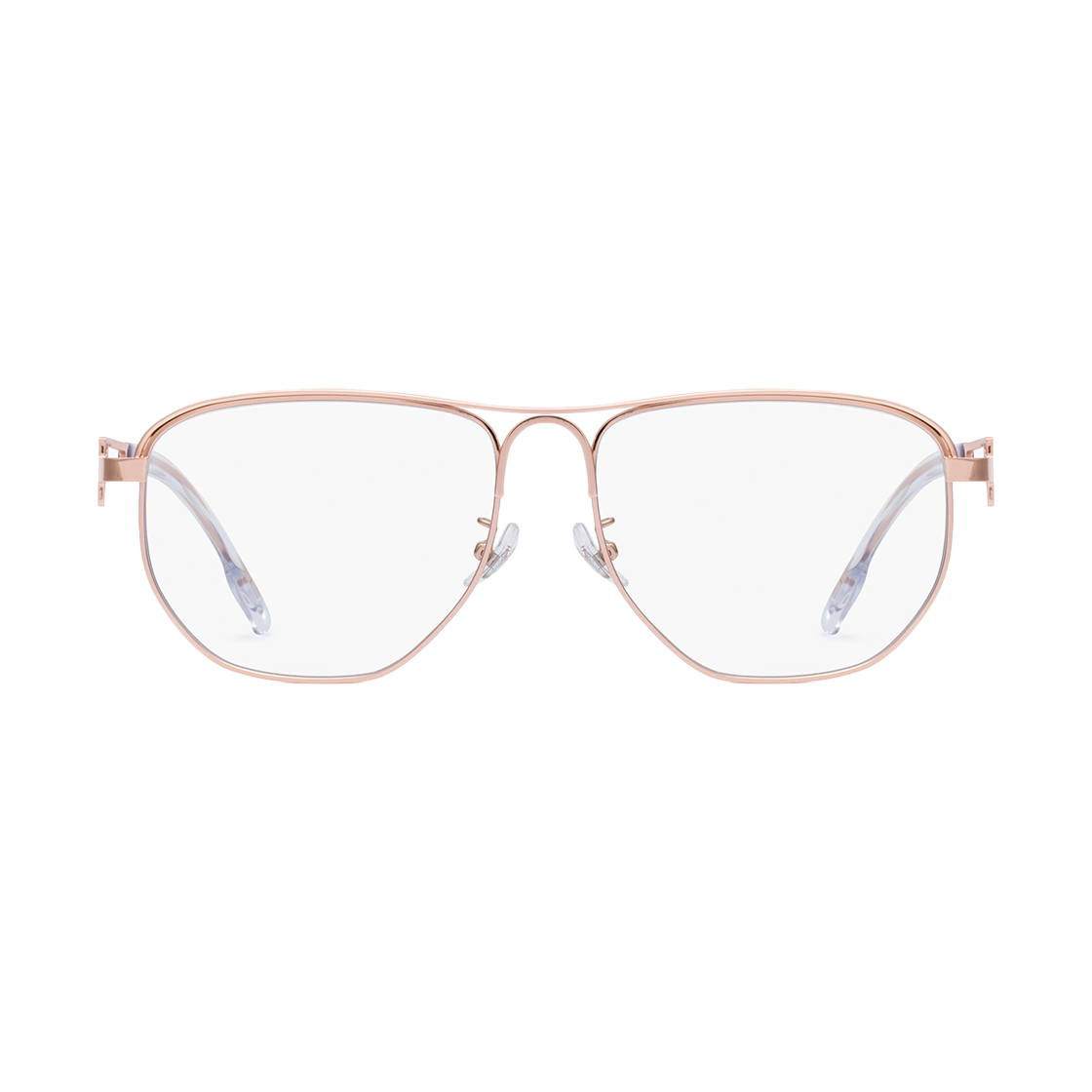 STLVEILGLASROSGD RELCOW Stainless Veil Glass Rose Gold