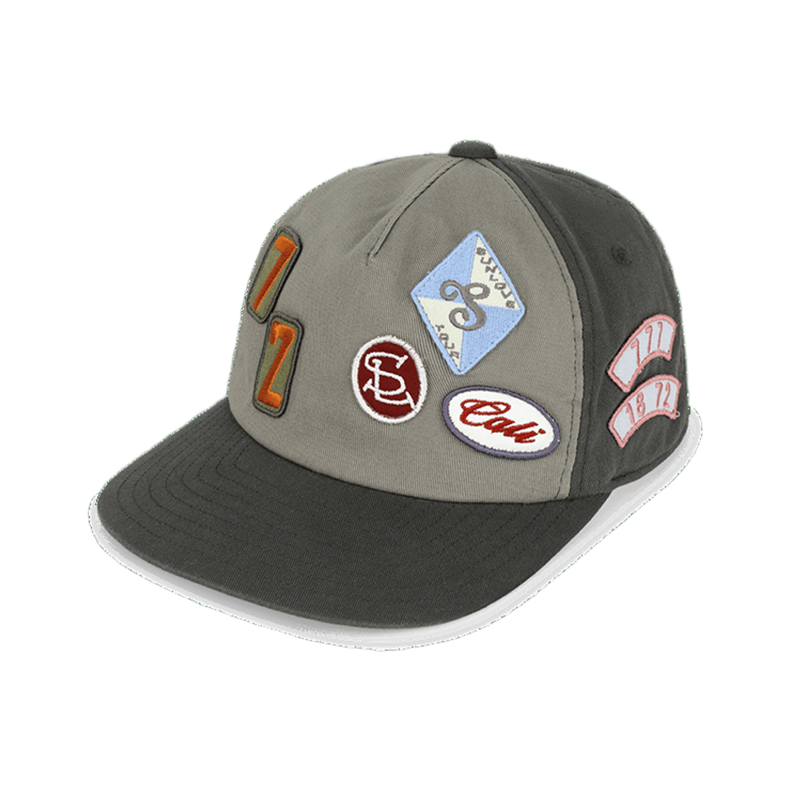 [트리플적립] 썬러브 멀티 패치 트러커 캡 타우페([트리플적립] SUNLOVE Multi Patch Trucker Cap Taupe) - 1