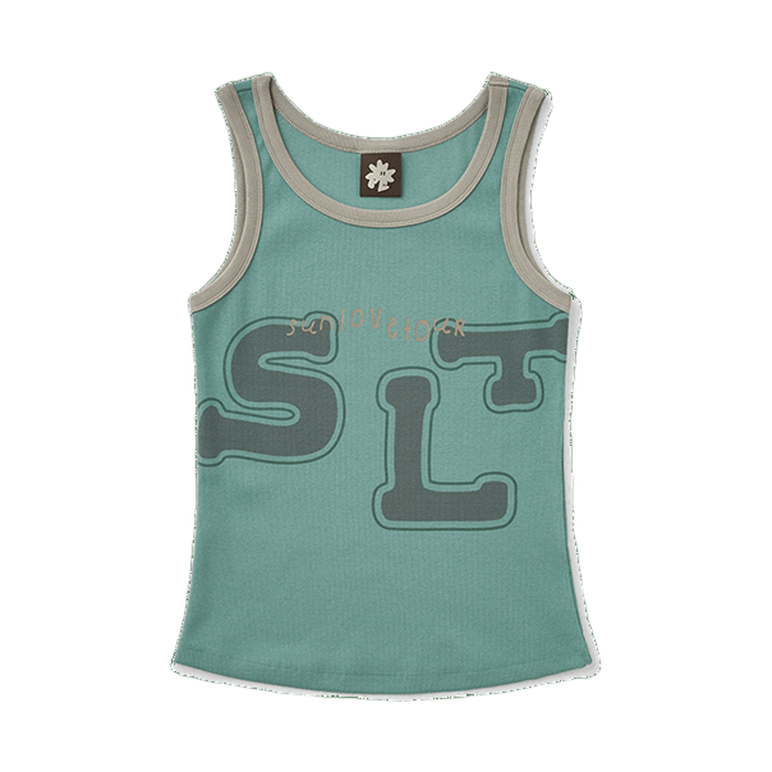 [트리플적립] 썬러브 우먼스 SLT 탱크 탑 틸([트리플적립] SUNLOVE W SLT Tank Top Teal) - 1