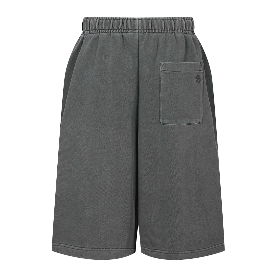 유에프씨 스포츠 빅로고 다잉 메가핏 버뮤다 쇼츠 챠콜 U2SPX2321CH(UFC SPORT Big Logo Dyeing Mega Oversized Fit Bermuda Shorts Charcoal) - 3