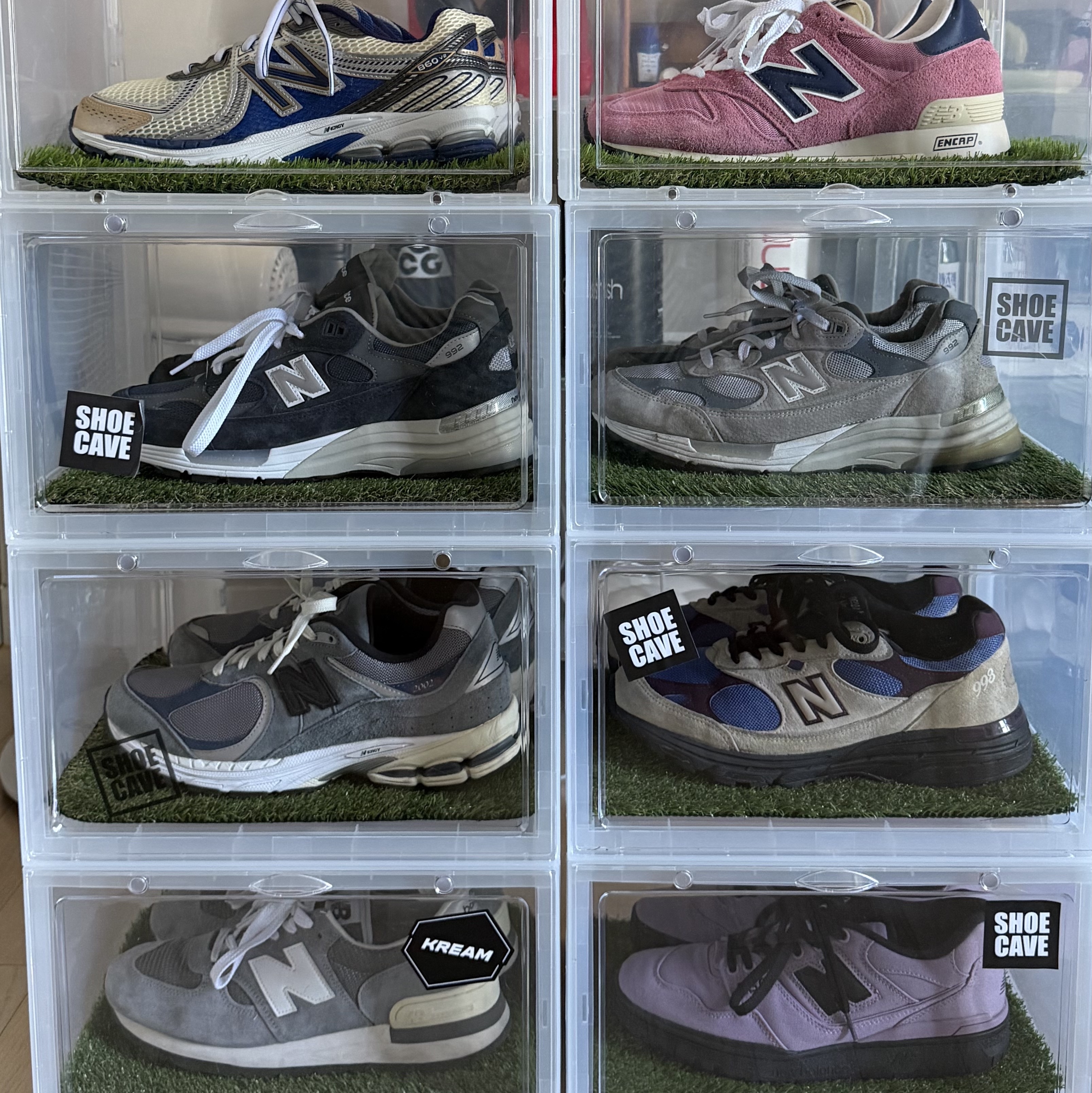 New Balance x Aime Leon Dore 860v2 Blue, New Balance 991v2 Made in UK Black 착용 스타일