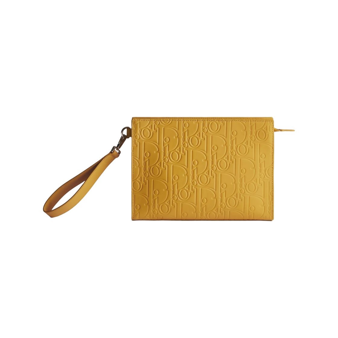 2ESCA679GVM-H228 Dior A5 Triangle Pouch Dior Gravity Smooth Calfskin Beige