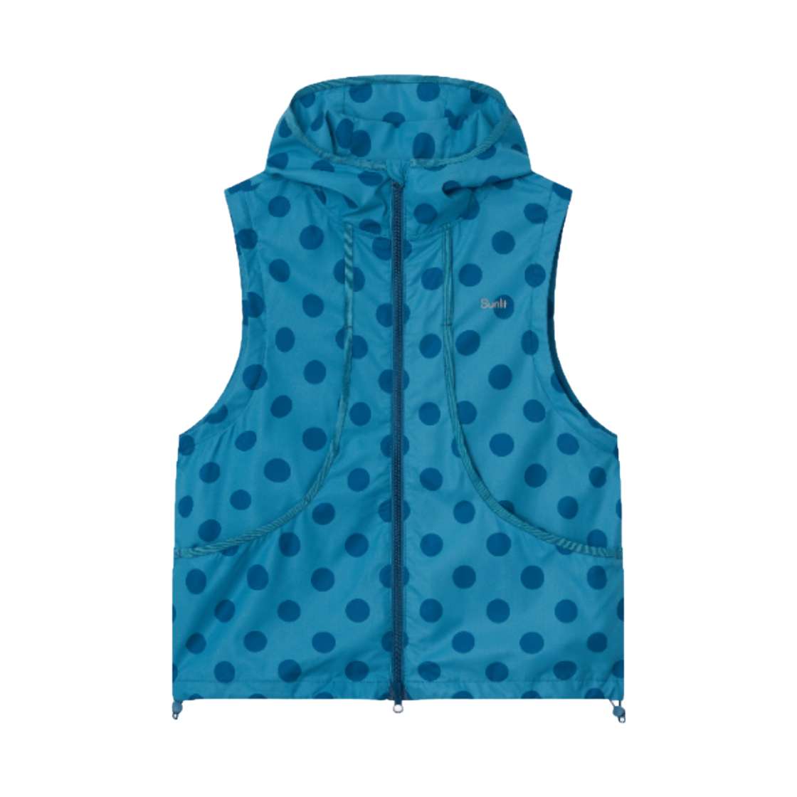 썬릿 셔링 후디드 윈드 브레이커 더스티레몬(SUNLIT Shirring Hooded Wind Breaker Dusty Lemon) - 2