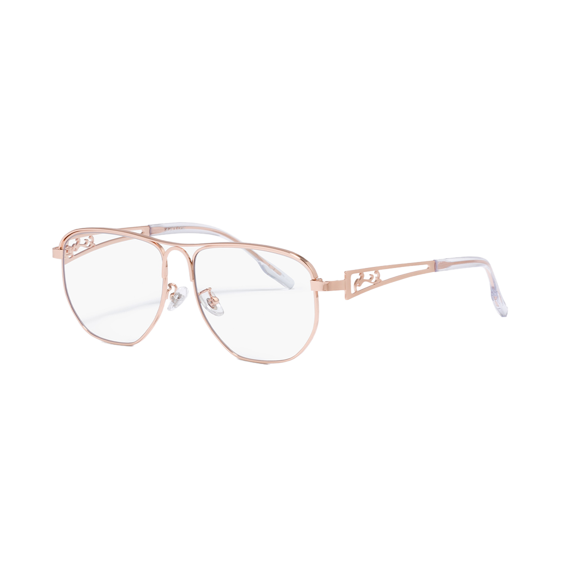 리끌로우 스테인리스 베일 안경 로즈골드(RELCOW Stainless Veil Glass Rose Gold) - 2