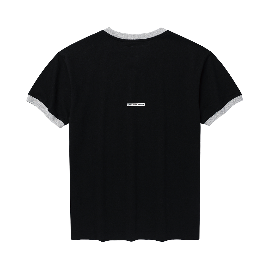 더바이닐하우스 노바디 워크 링거 티셔츠 블랙(Thevinylhouse Nobody Work Ringer Tee Black) - 2