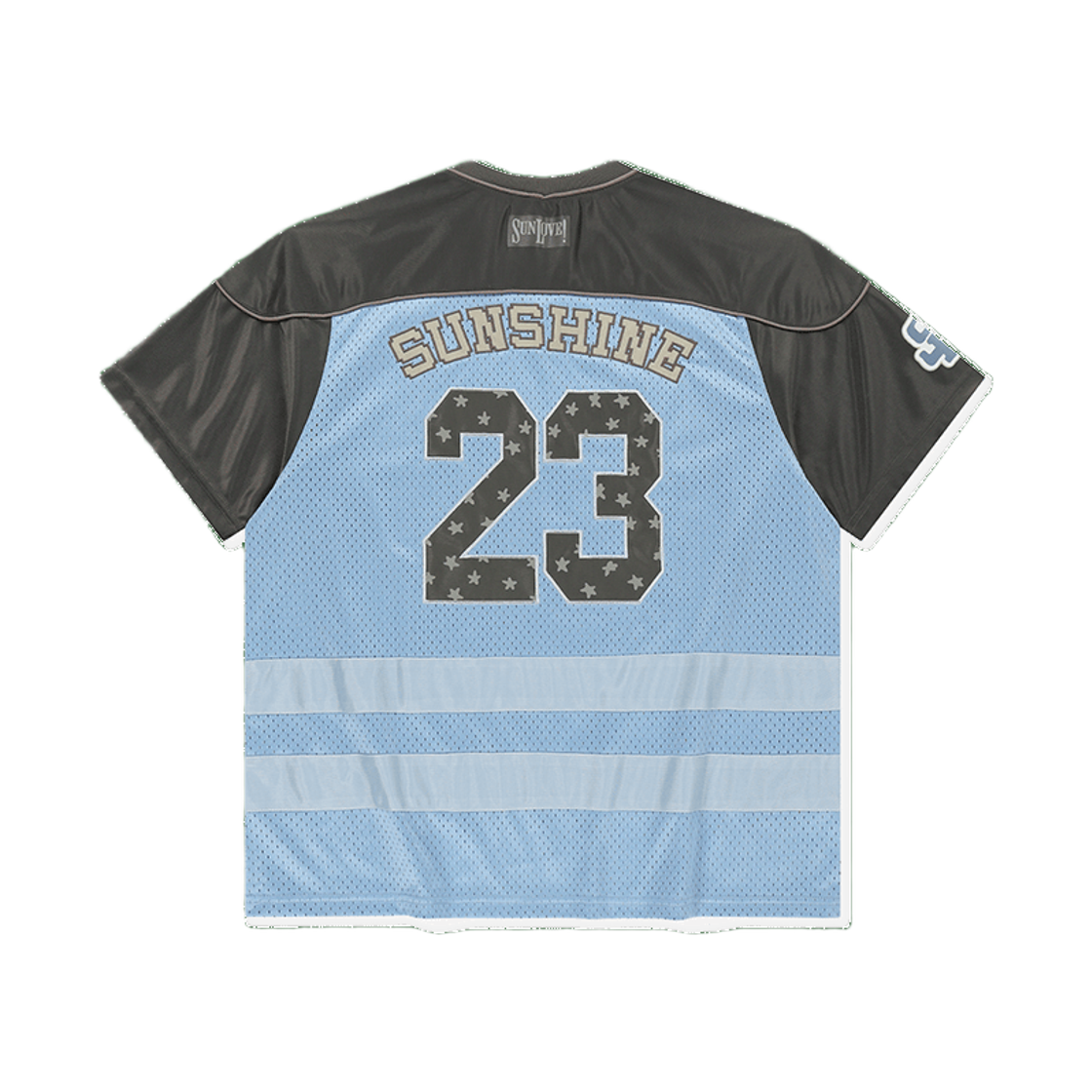 [트리플적립] 썬러브 23 스타 메쉬 티 블루([트리플적립] SUNLOVE 23 Star Mesh Tee Blue) - 2