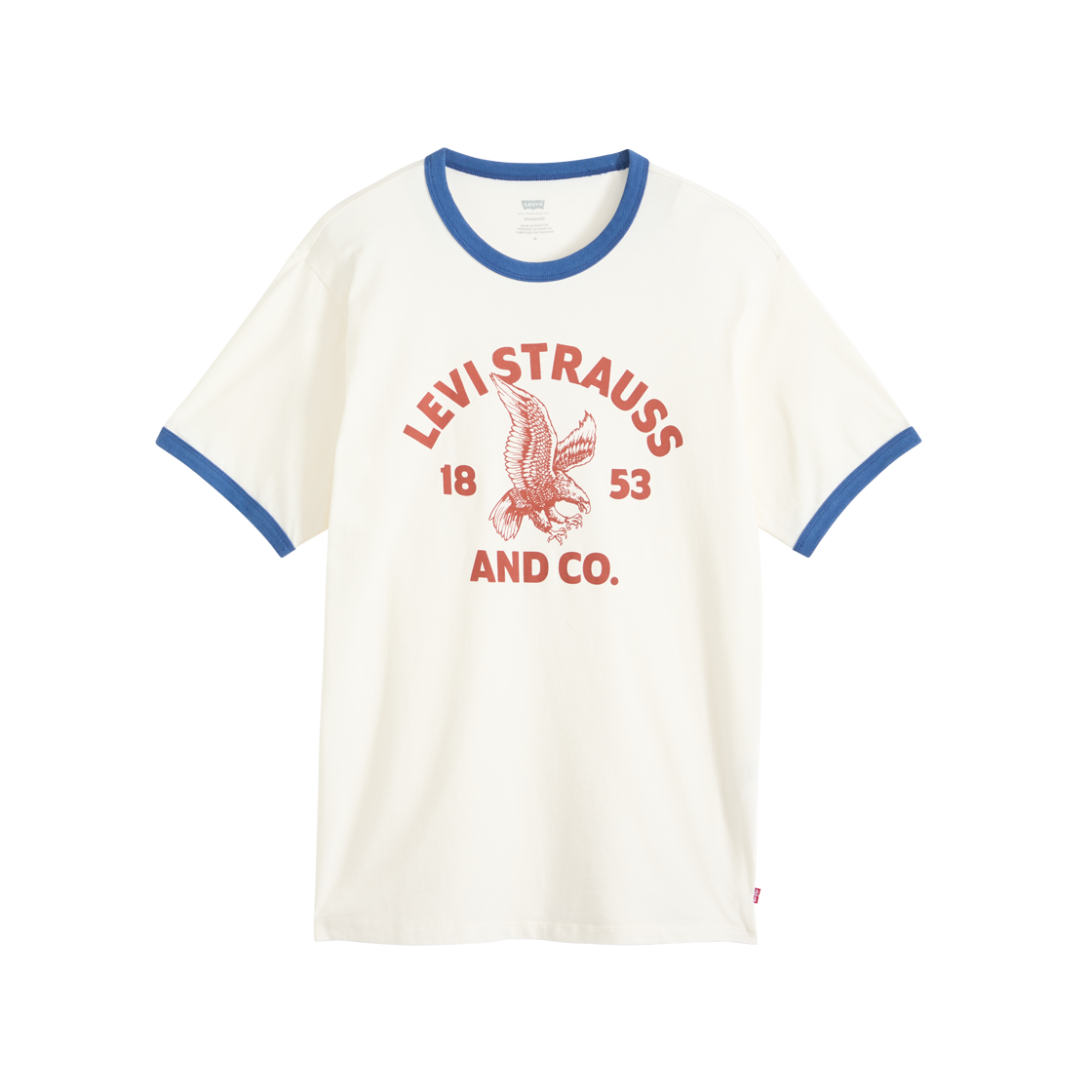 리바이스 그래픽 링거 티셔츠 베이지(Levi's Graphic Ringer Tee Beige) - 1