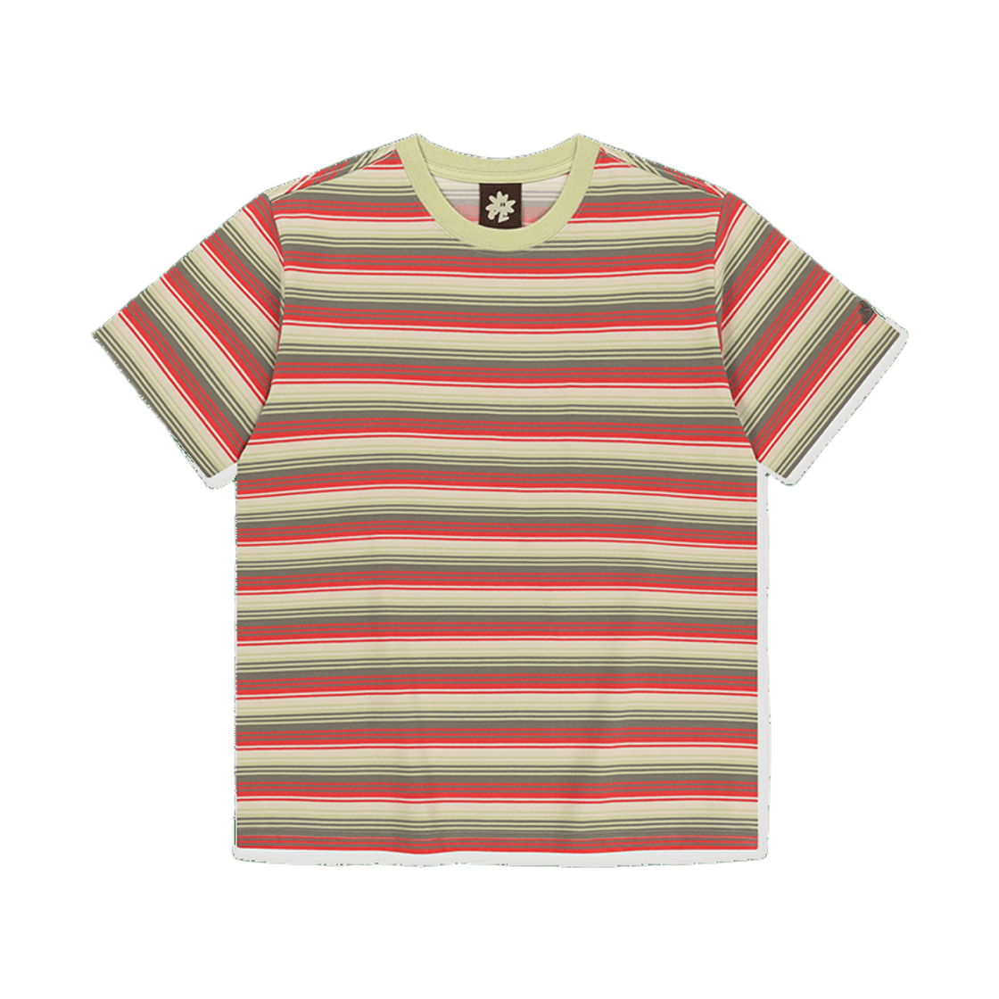 [더블적립] 썬러브투어 스트라이프 올데이 티 레드([더블적립] sunlovetour Striped Allday Tee Red)