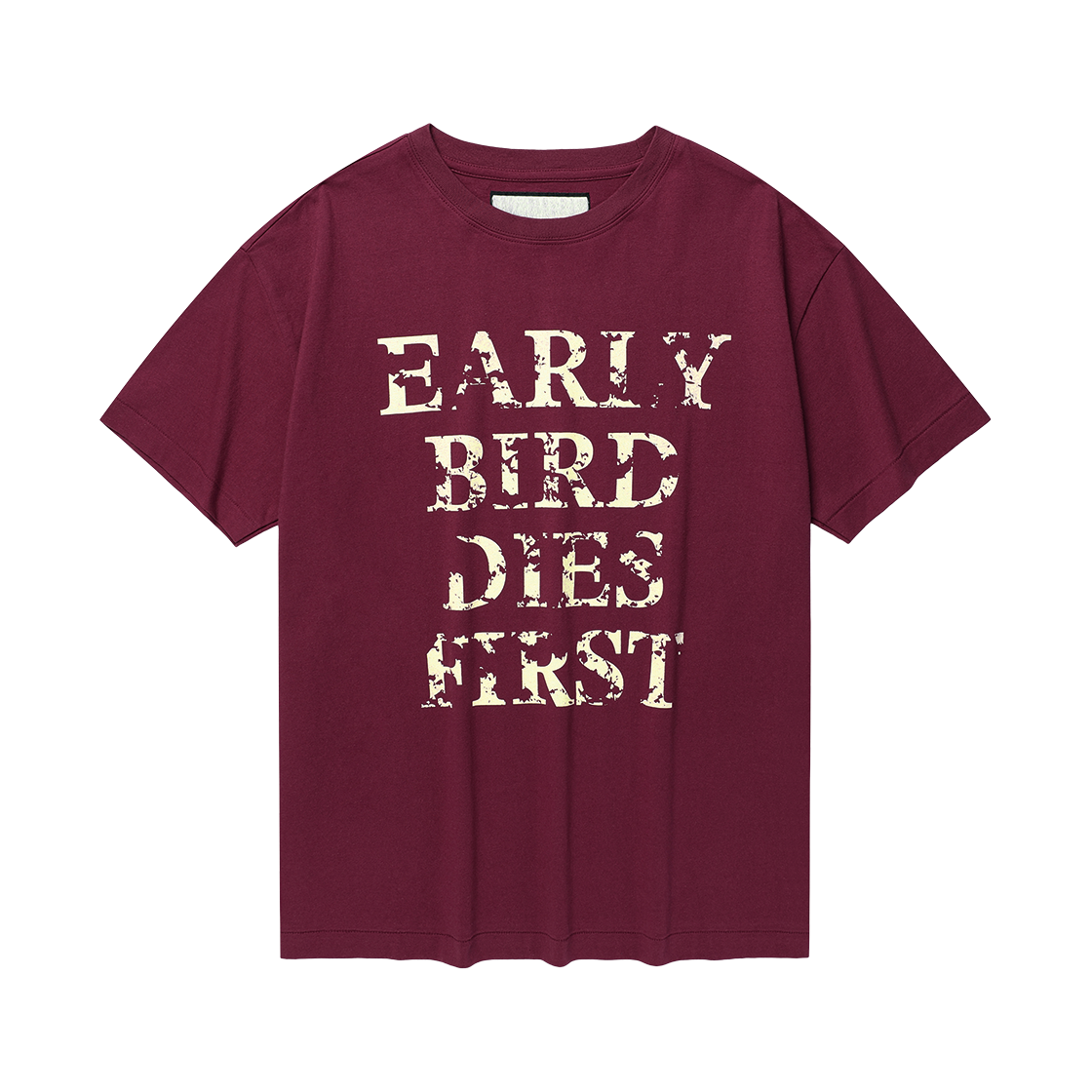 더바이닐하우스 얼리 버드 다이즈 티셔츠 핑크(Thevinylhouse Early Bird Dies Tee Pink)