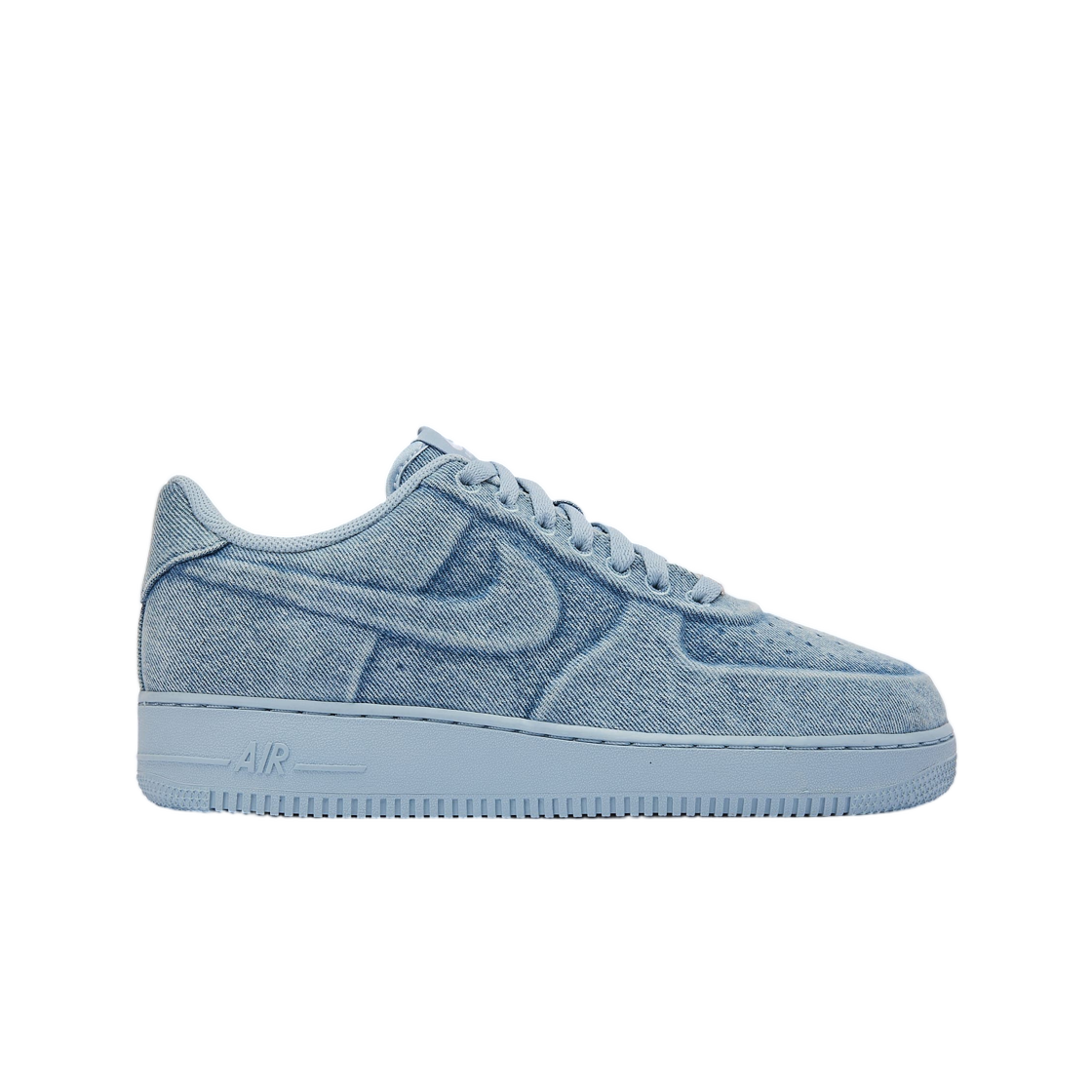 IQ9773-400 Nike x Ja Morant Air Force 1 Low Denim Light Armory Blue White
