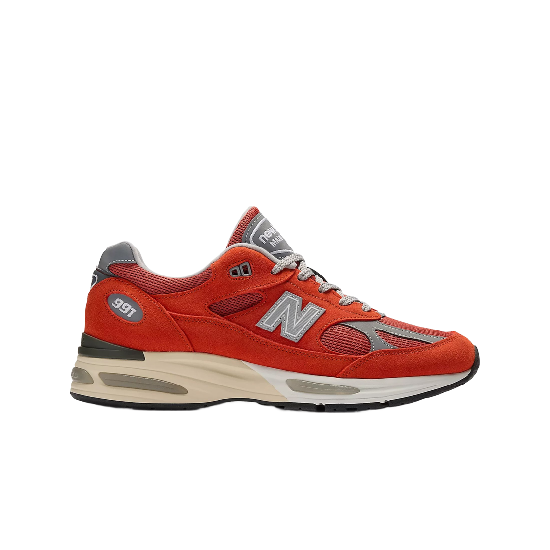 U991VO2 New Balance 991v2 Made in UK Grenadine Fire Whirl