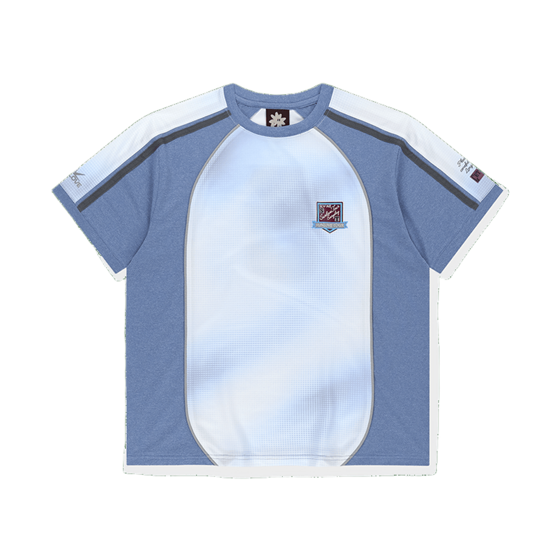 [트리플적립] 썬러브 트랙 저지 티 화이트([트리플적립] SUNLOVE Track Jersey Tee White) - 1