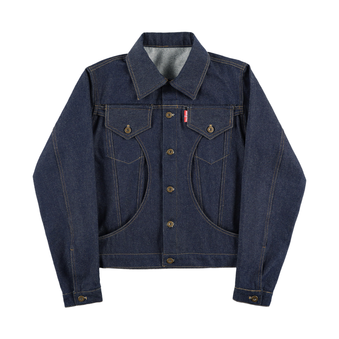 191260106 Full of Ssun Circle Denim Jacket
