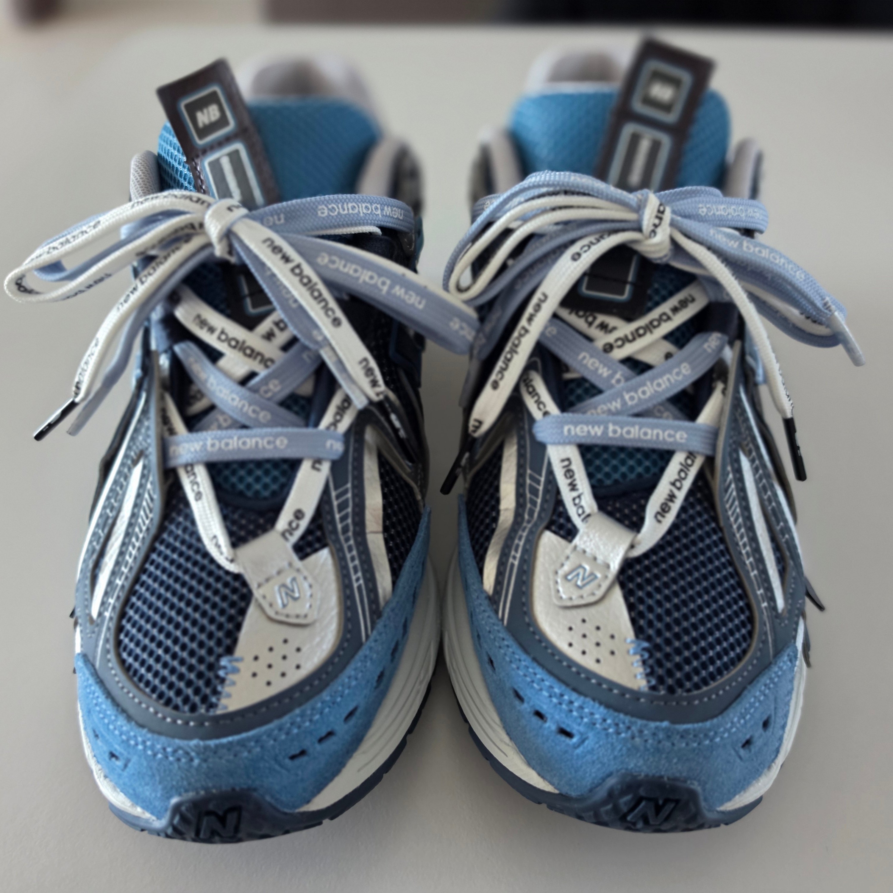 New Balance 1906A Sea Stone Nb Navy 착용 스타일 - 1