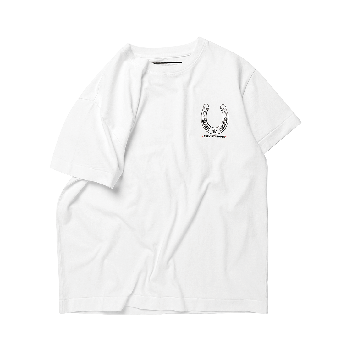 더바이닐하우스 럭키 하우스 티 화이트(Thevinylhouse Lucky House Tee White) - 3