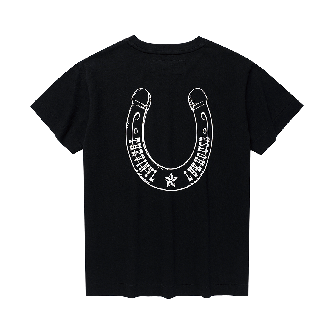 더바이닐하우스 럭키 하우스 티셔츠 블랙(Thevinylhouse Lucky House Tee Black)