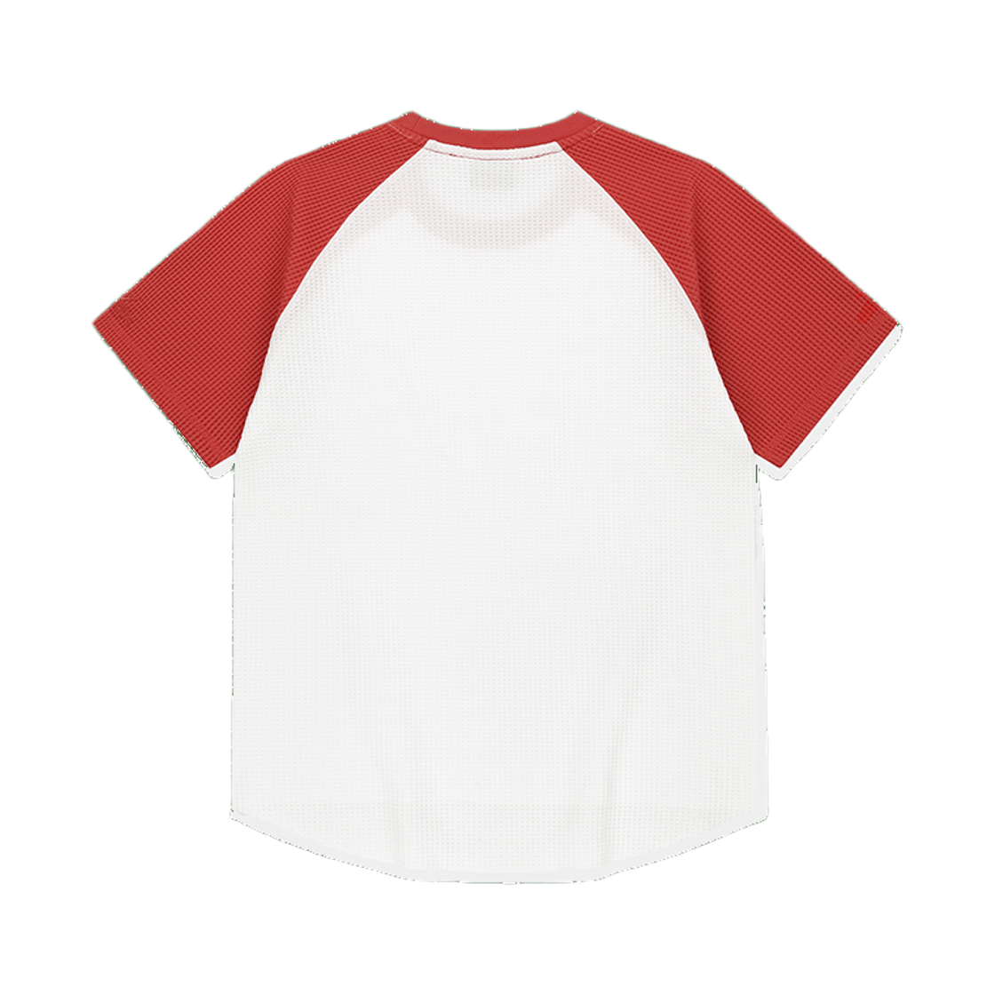 [트리플적립] 썬러브 에어로 와플 래글런 티 화이트/레드([트리플적립] SUNLOVE Aero Waffle Raglan Tee White/Red) - 2