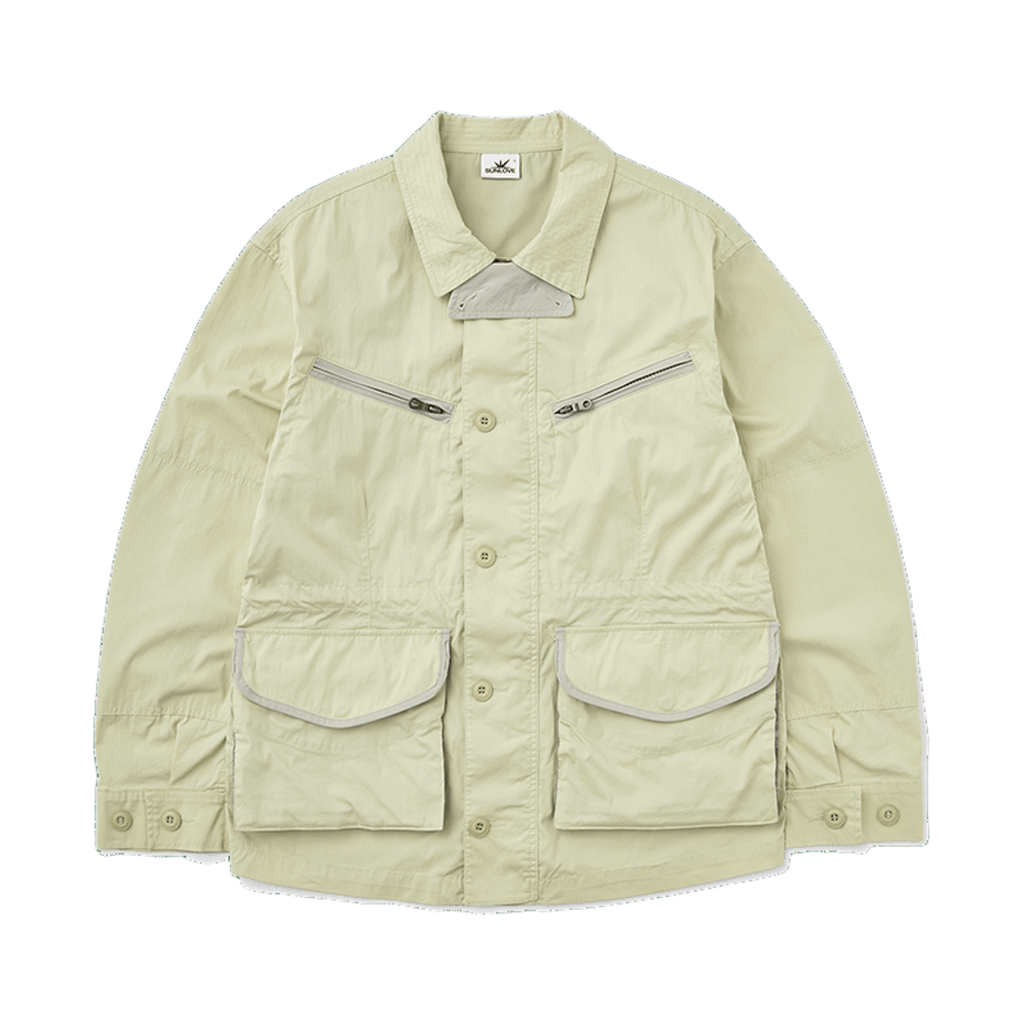 [트리플적립] 썬러브 에어로 필드 자켓 베이지([트리플적립] SUNLOVE Aero Field Jacket Beige)