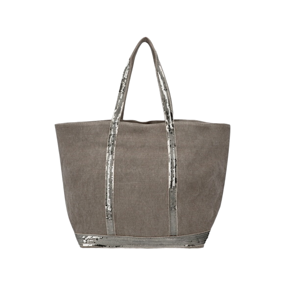 바네사 브루노 리넨 L 지퍼 카바스 토트 카키(Vanessa Bruno Linen L Zipped Cabas Tote Khaki)