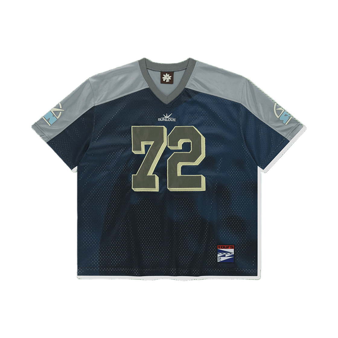 [트리플적립] 썬러브 썬 스포츠 메쉬 티 네이비/그레이([트리플적립] SUNLOVE Sun Sport Mesh Tee Navy/Grey) - 1