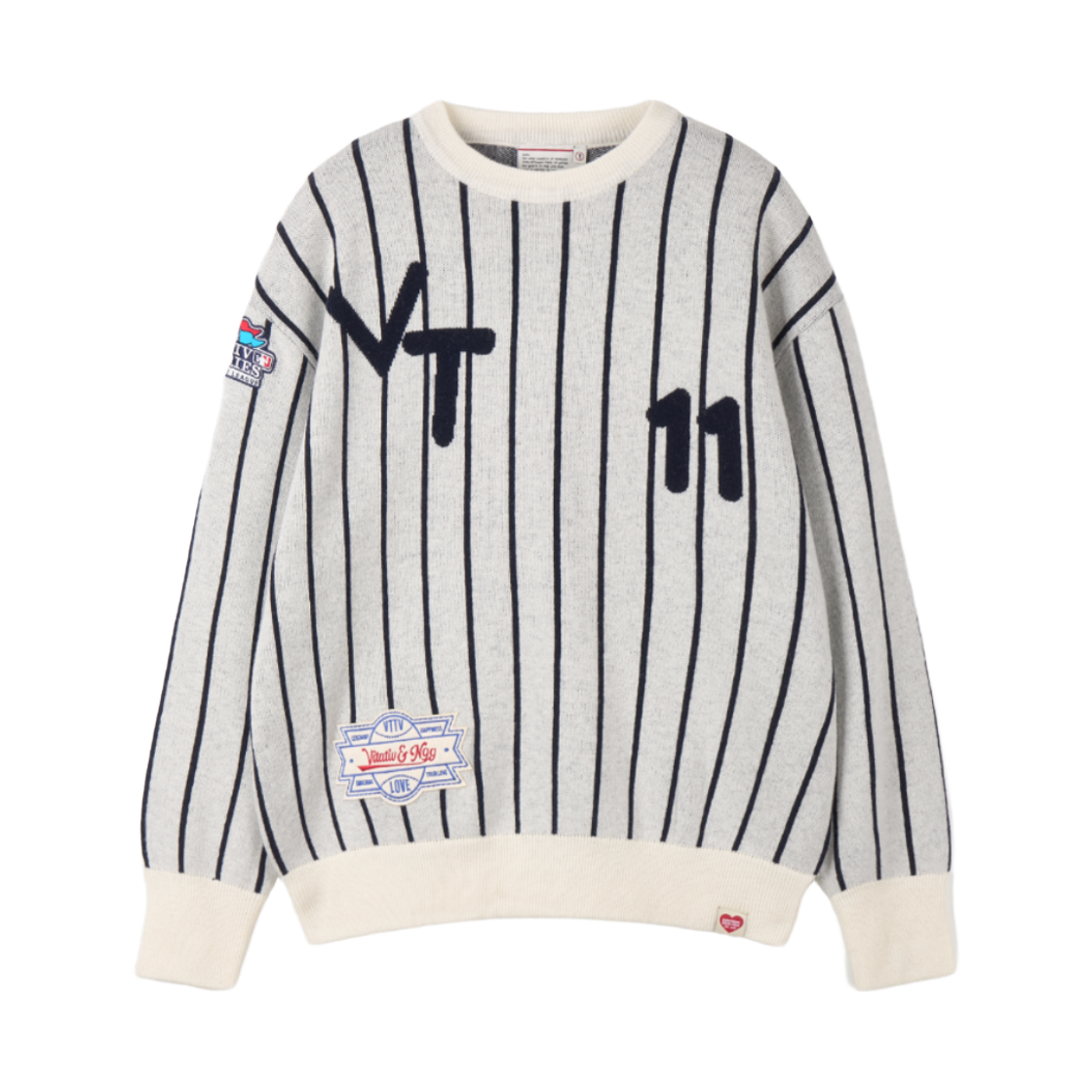 비타티브 베이스볼니트 아이보리(VITATIV Baseball Knit Ivory)