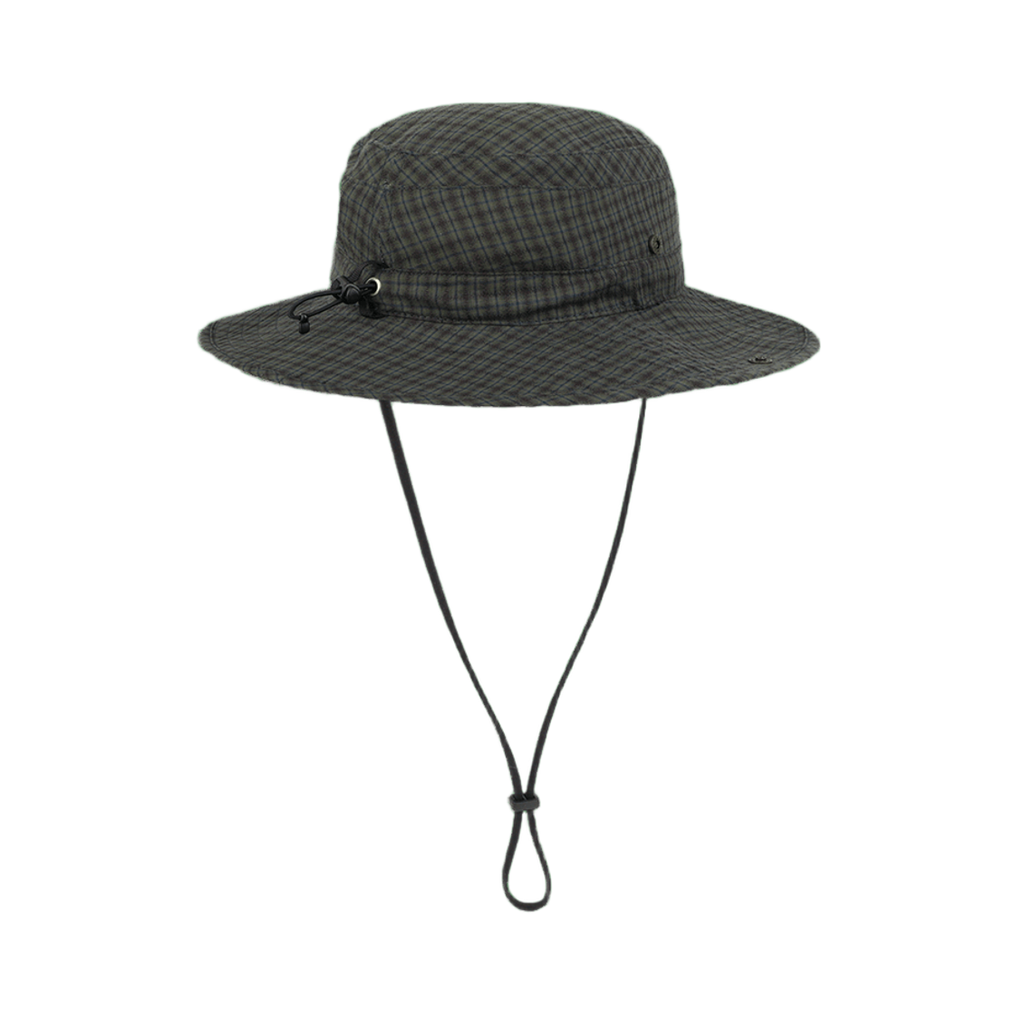 [트리플적립] 썬러브 체크 파이오니어 버킷 햇 브라운([트리플적립] SUNLOVE Check Pioneer Bucket Hat Brown) - 2