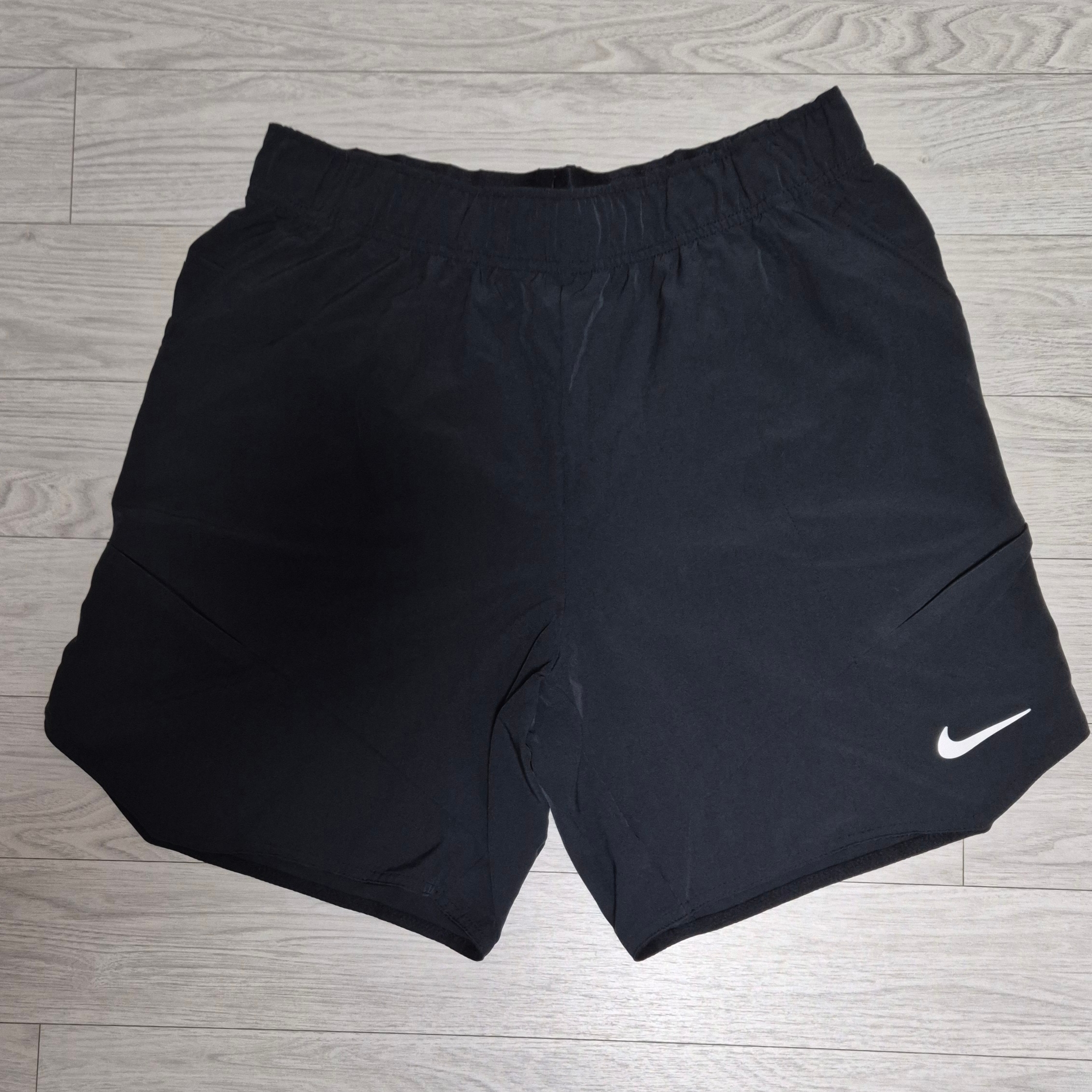 Nike Court Advantage Dri-Fit 7 Inch Tennis Shorts Black - Asia 착용 스타일