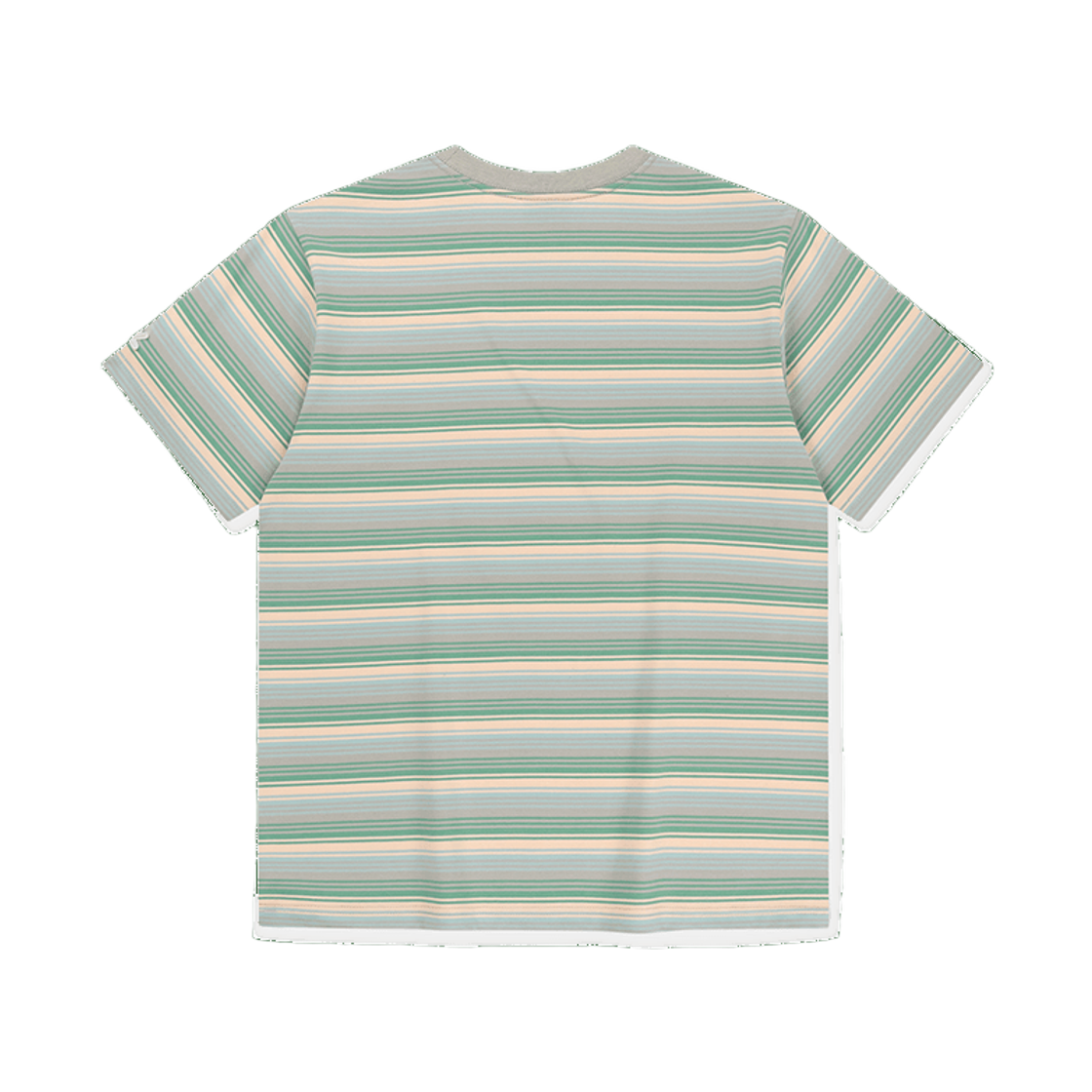 [트리플적립] 썬러브 스트라이프 올데이 티 그레이([트리플적립] SUNLOVE Striped Allday Tee Grey) - 2