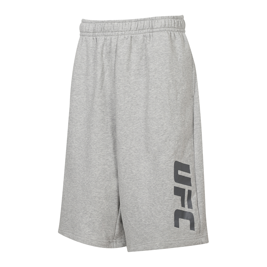 유에프씨 스포츠 빅로고 버뮤다 쇼츠 멜란지그레이 U2SPX2322MG(UFC SPORT Big Logo Mega Oversized Fit Bermuda Shorts Melange Grey)