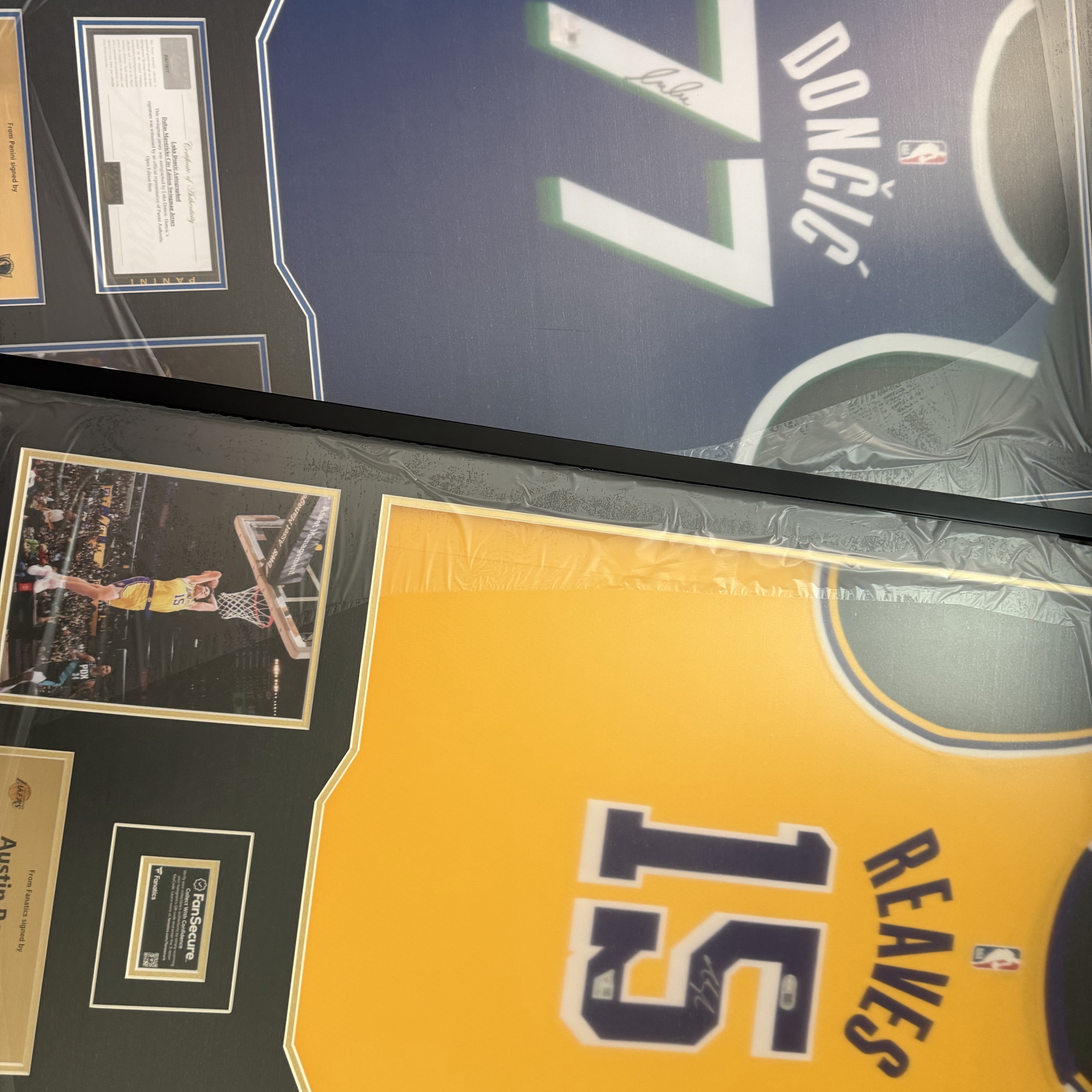 Nike Luka Doncic Dallas Mavericks City Edition NBA Swingman Jersey White 착용 스타일 - 1