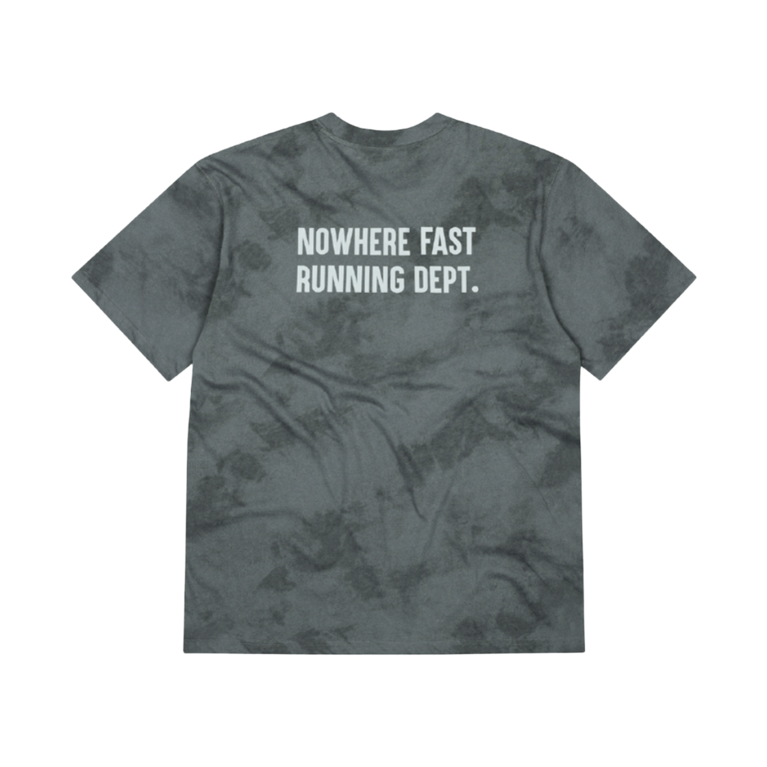 레인레임 타이다이 러닝 반팔 티셔츠 그레이(lainlame Tie-Dye Short T-Shirts Grey)