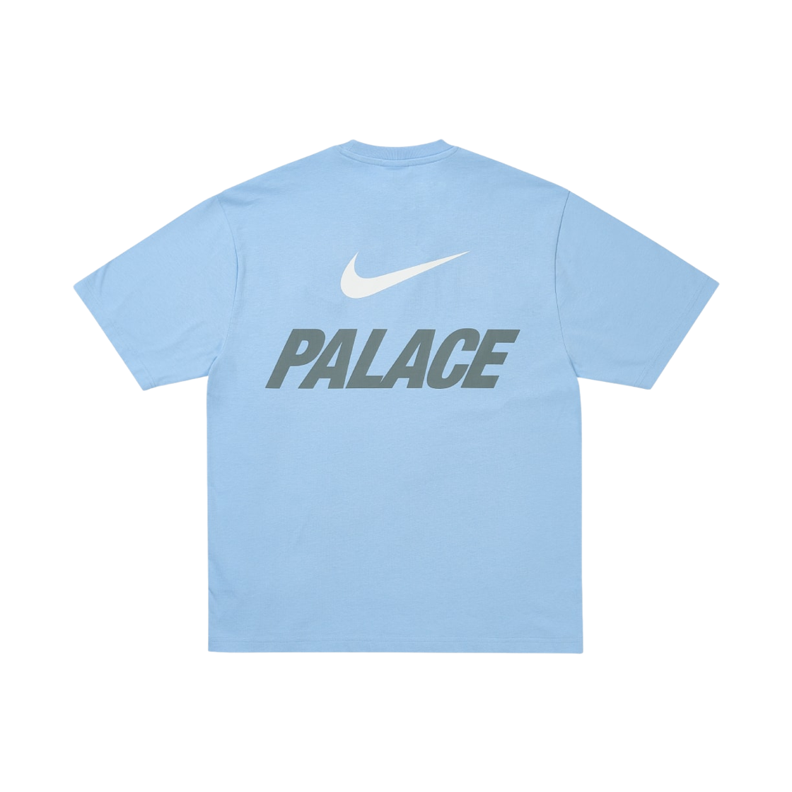 팔라스 x 나이키 폰트 스우시 티셔츠 스카이 블루 - 26SS